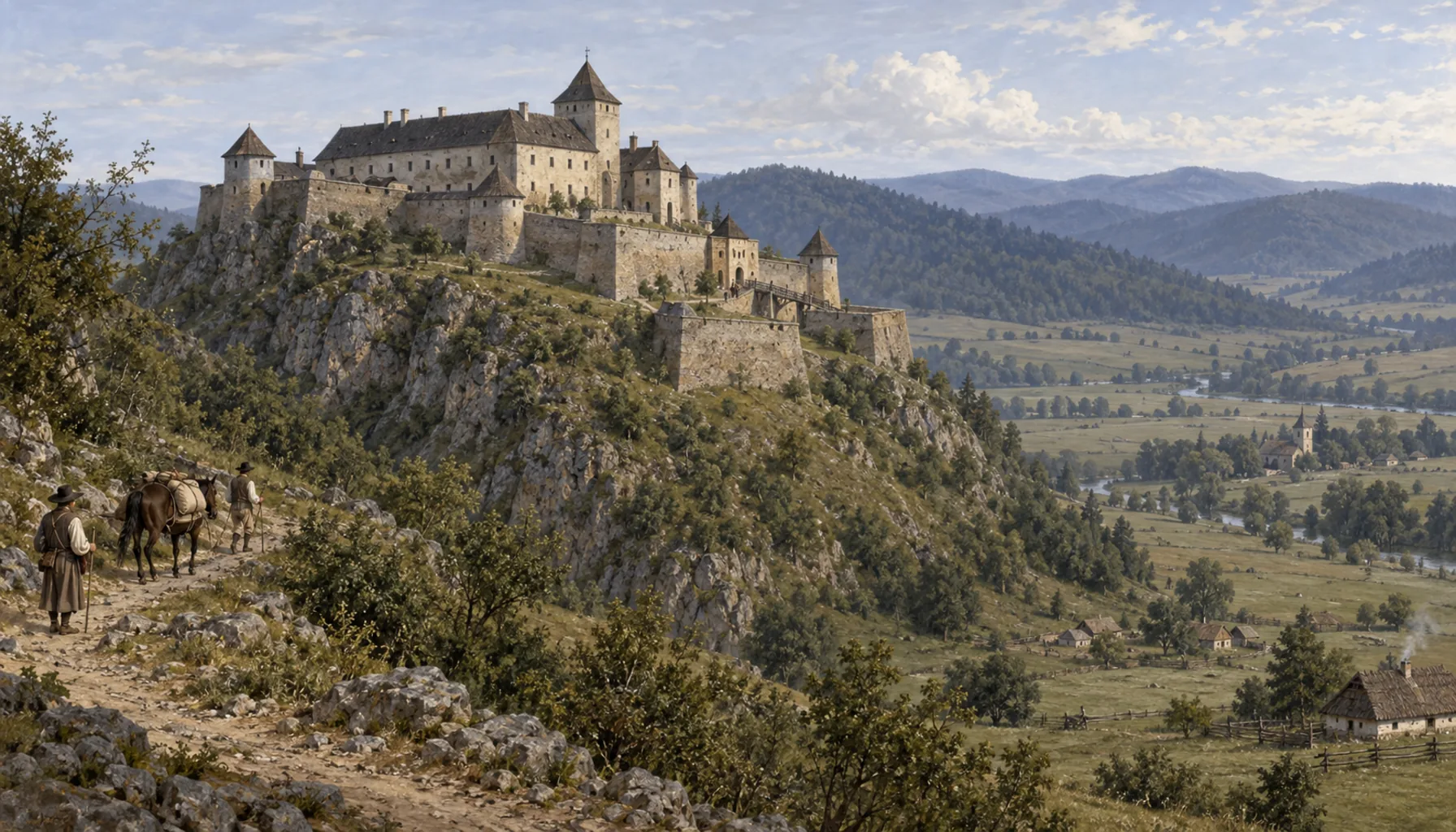 A fortress with nothing left to do
