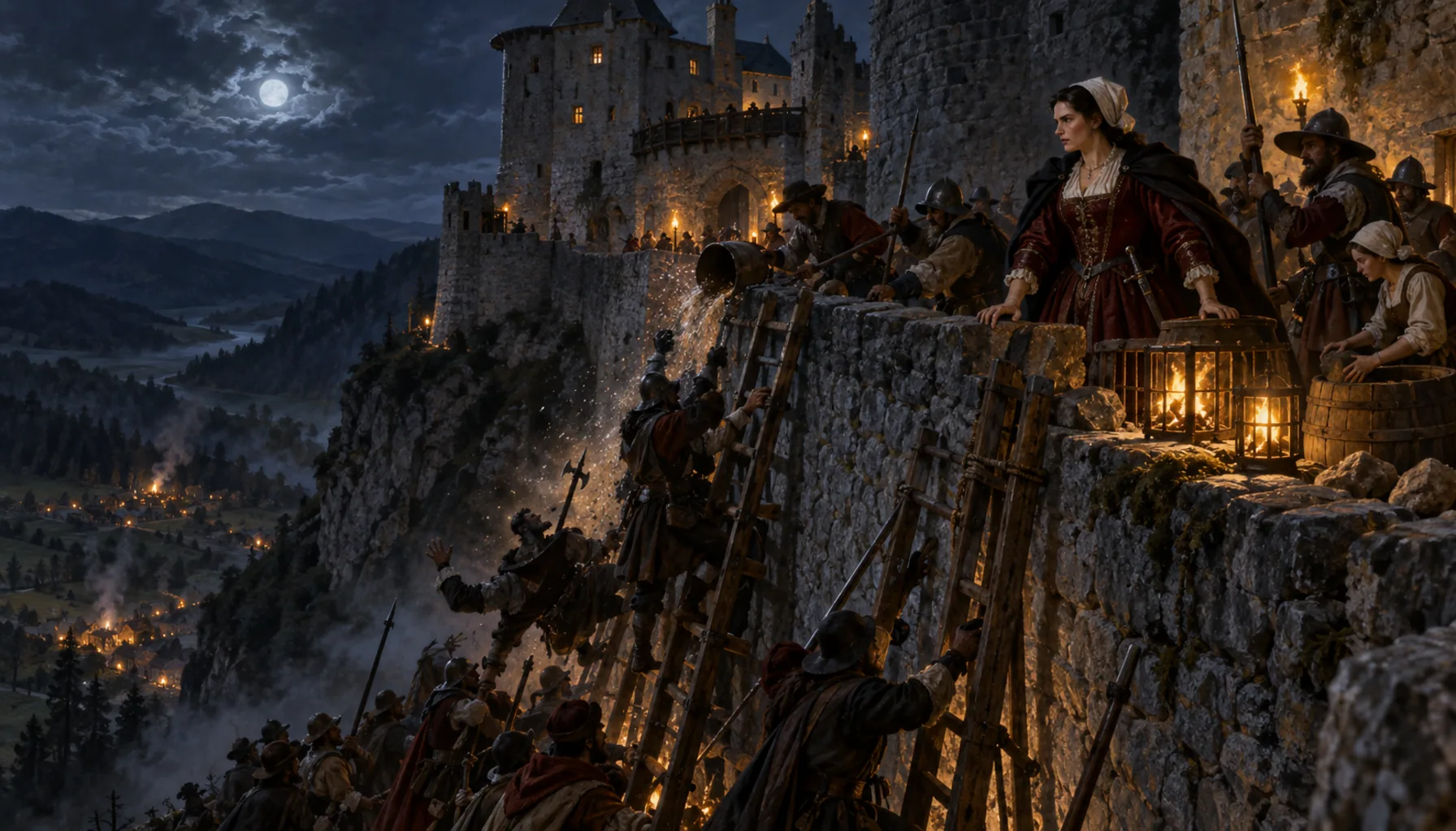 The night ladders, and what they cost