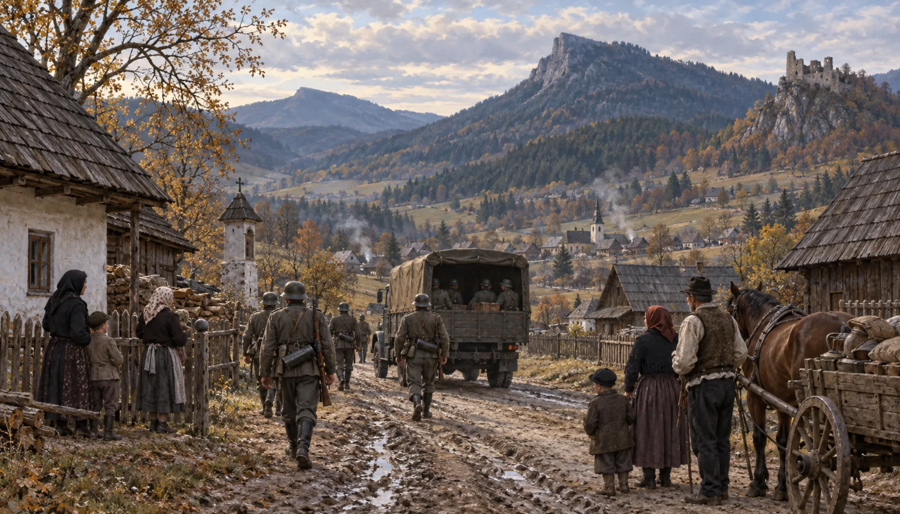 The valley in the war: Ostrý Grúň and Kľak