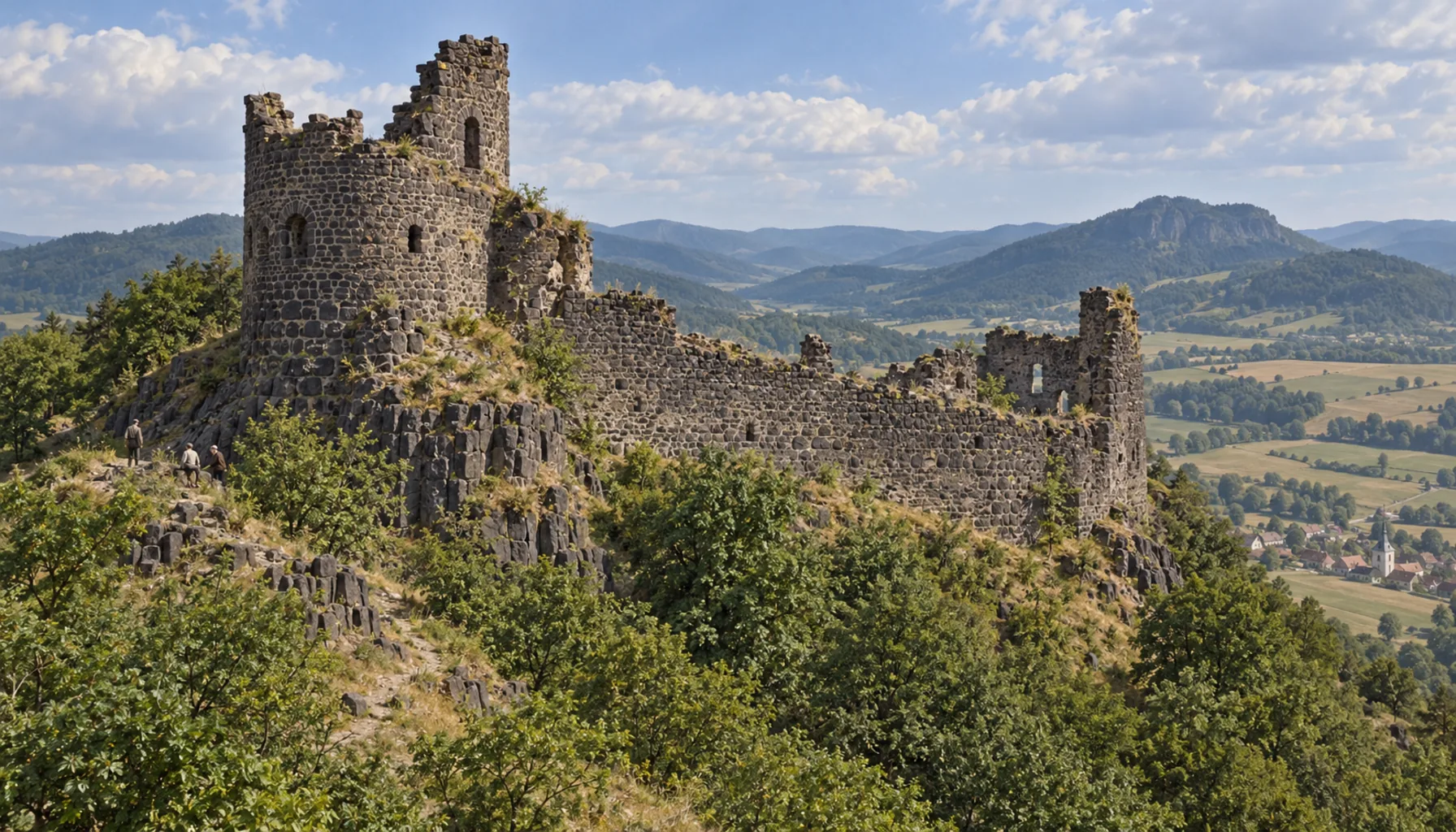 Rebuilt further than most ruins