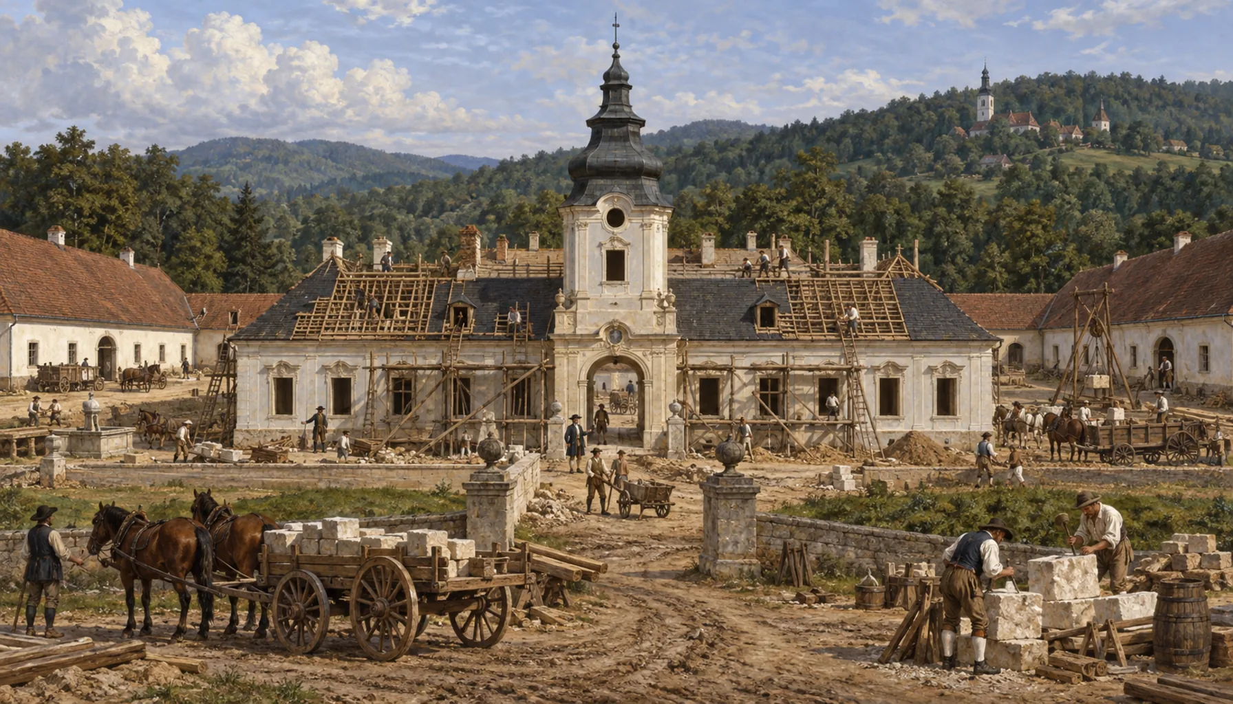 A house built like a calendar