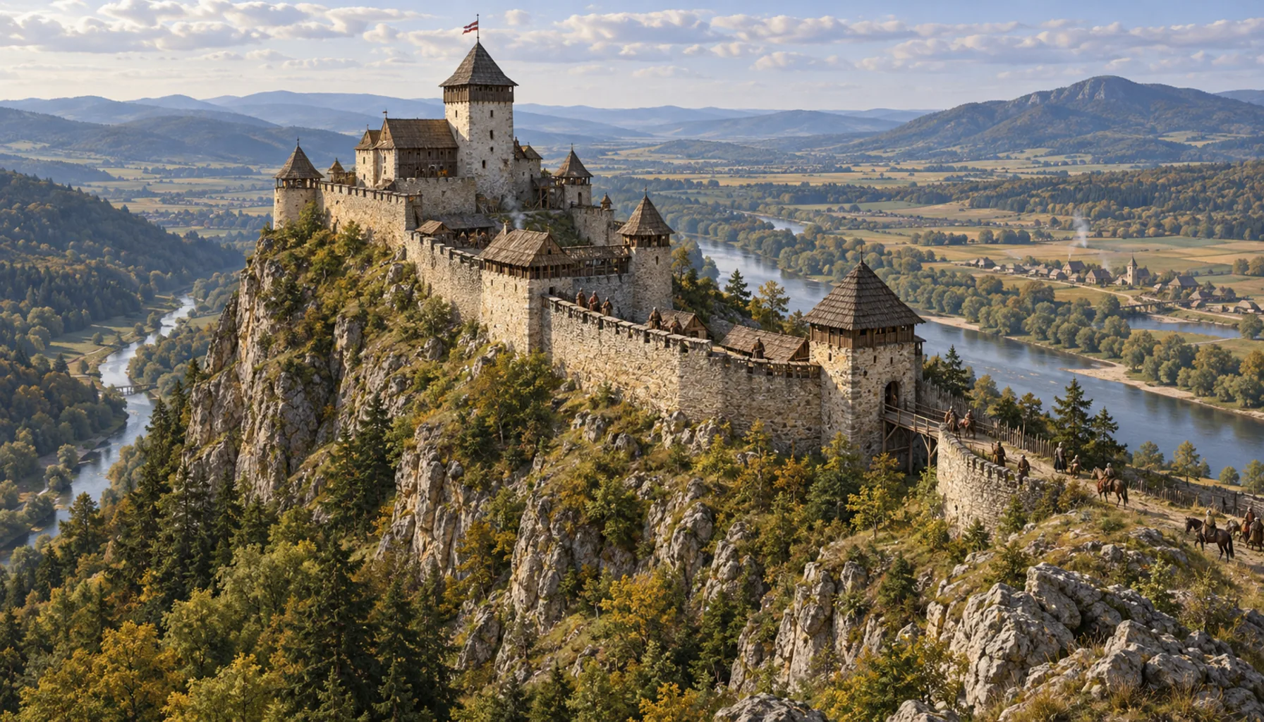 The castle that stood here before this one