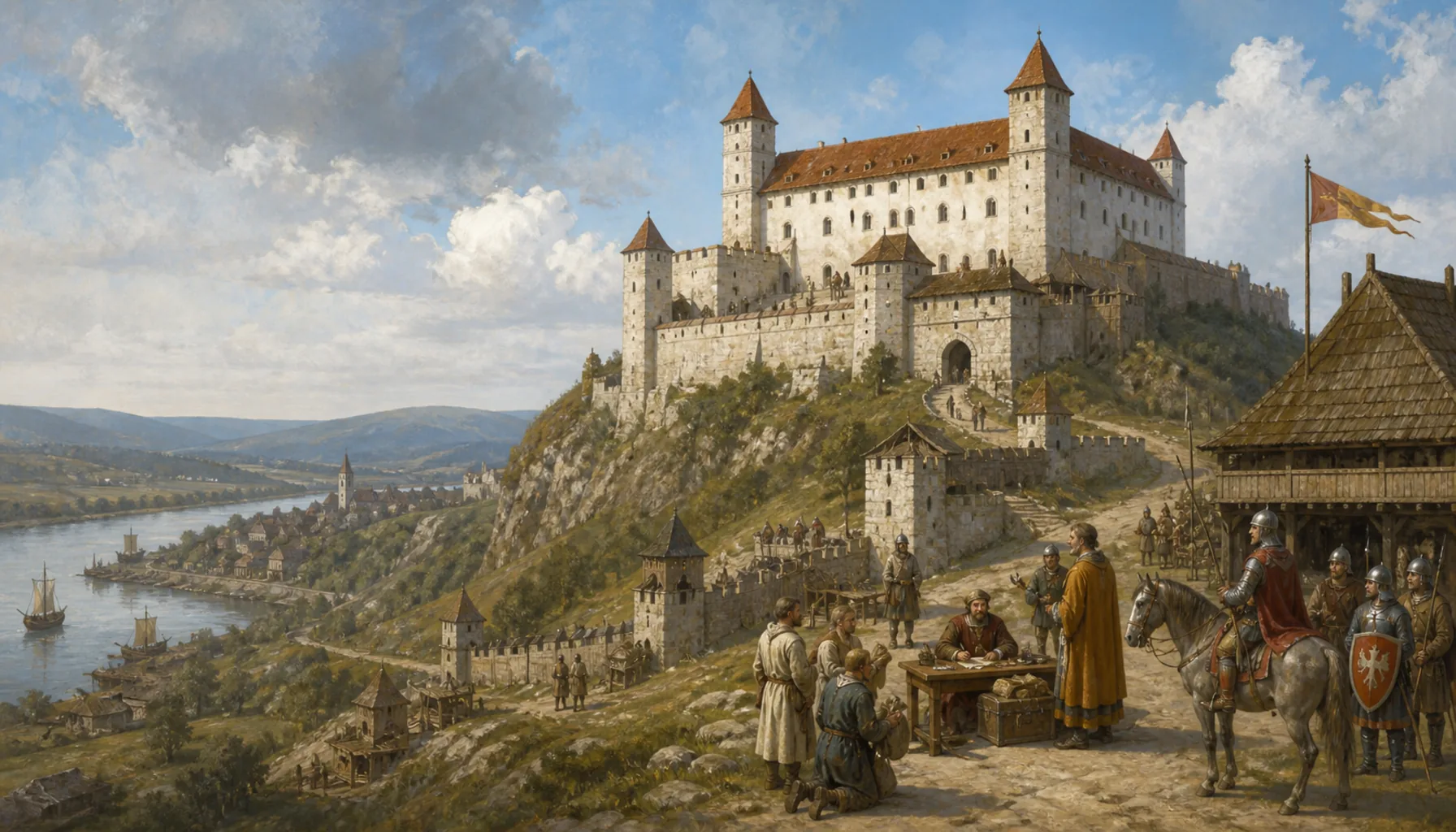 A king's border castle