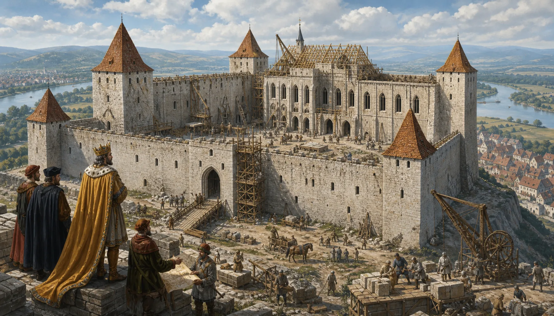 Sigismund builds the fortress you can still see