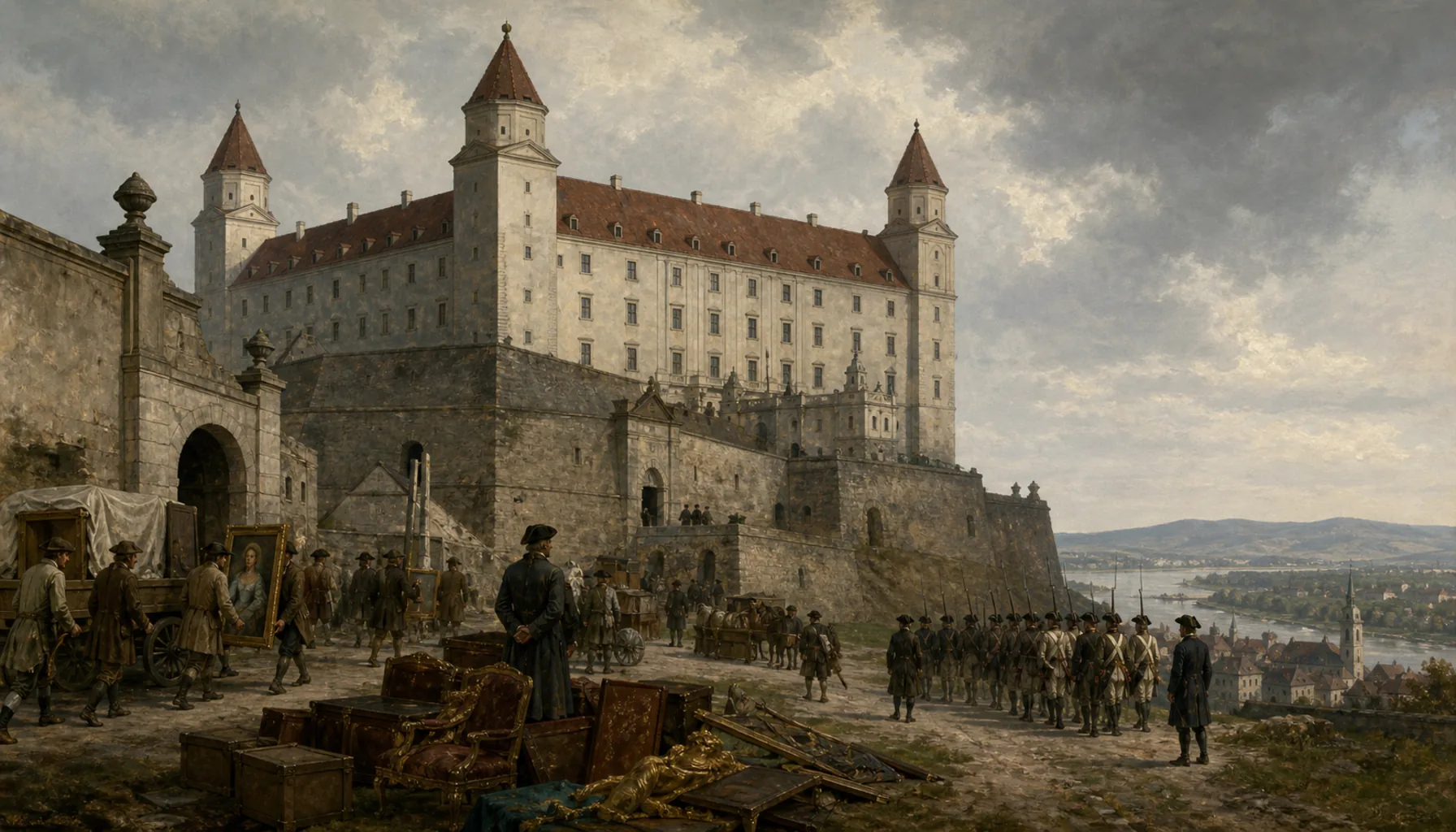 From palace to seminary to barracks