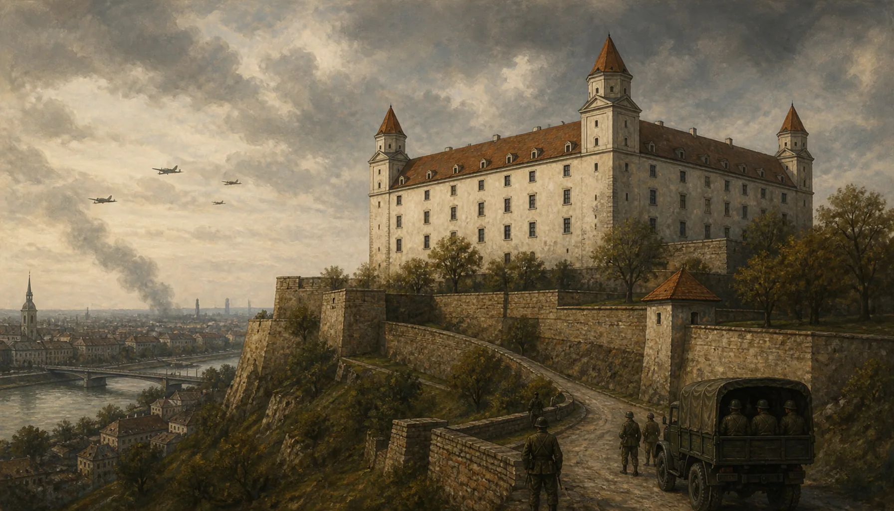 The war ends under the walls