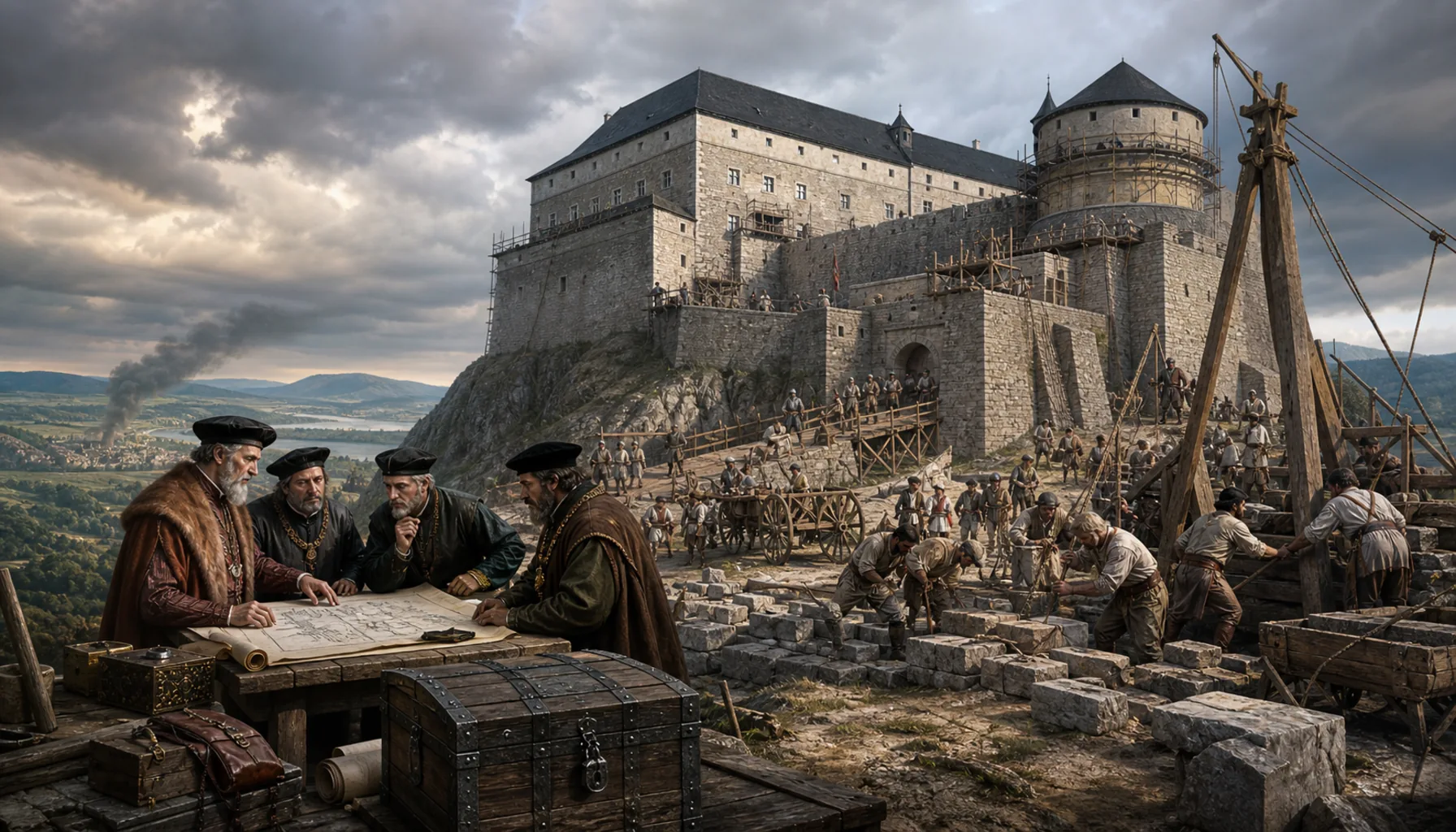 Bankers build a strongbox
