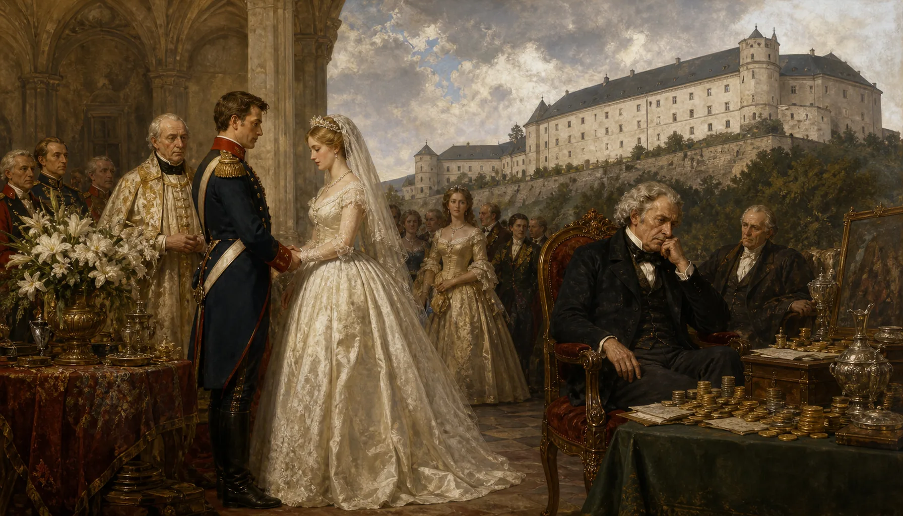 A soldier marries a banker's granddaughter