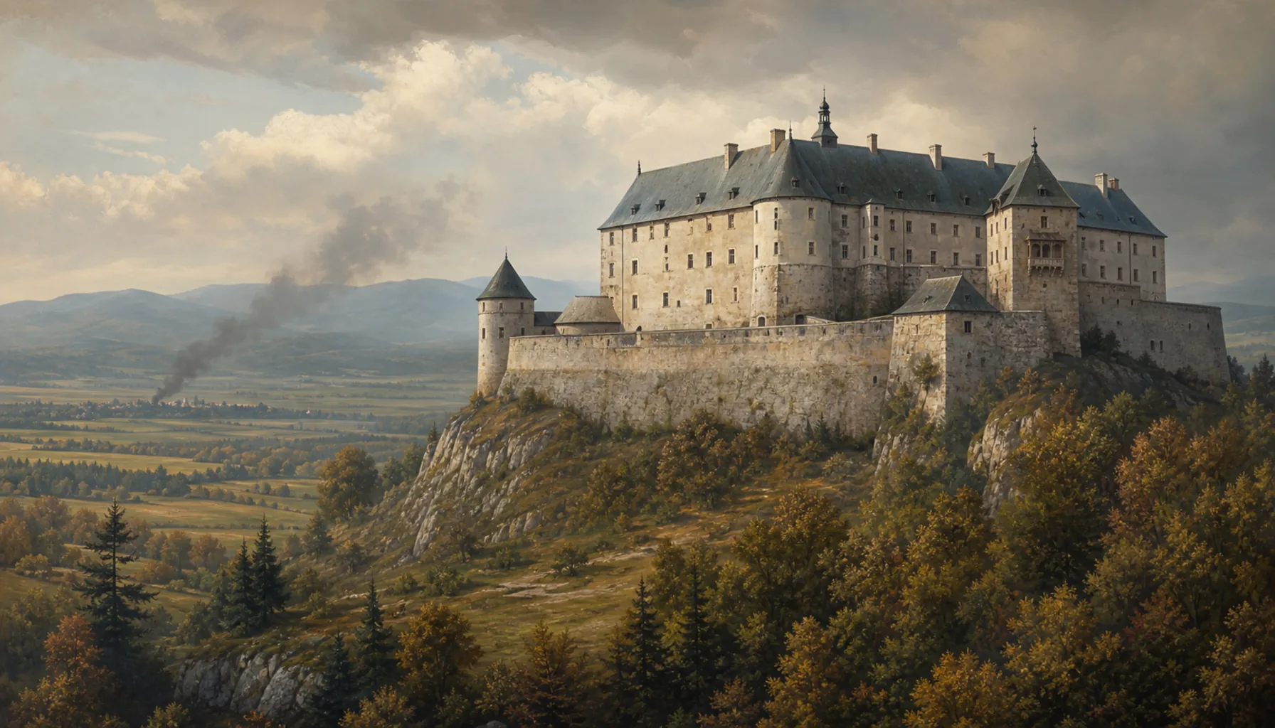 The wars that never reached the walls