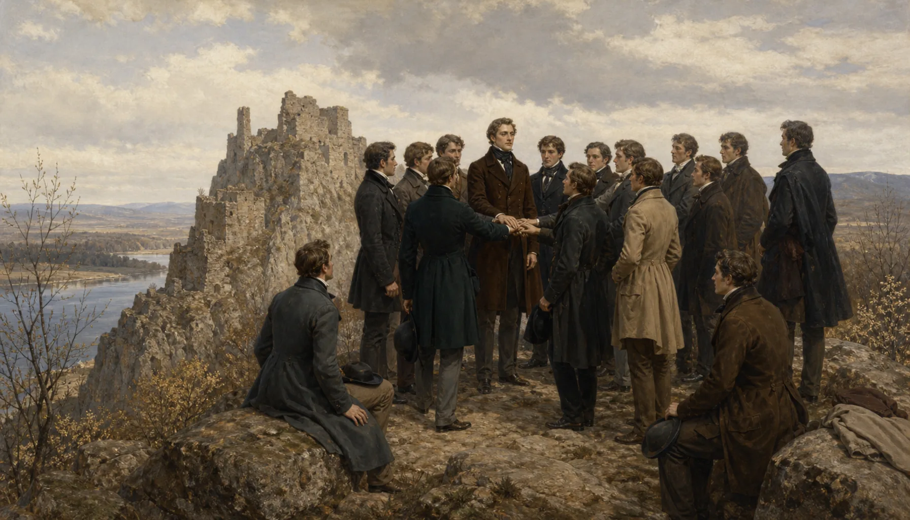 The oath on the rock