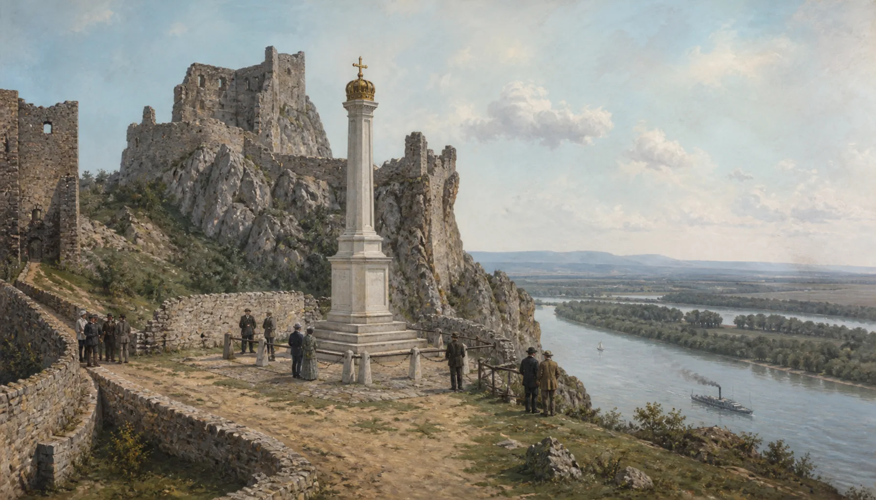 A monument for a thousand years of Hungary