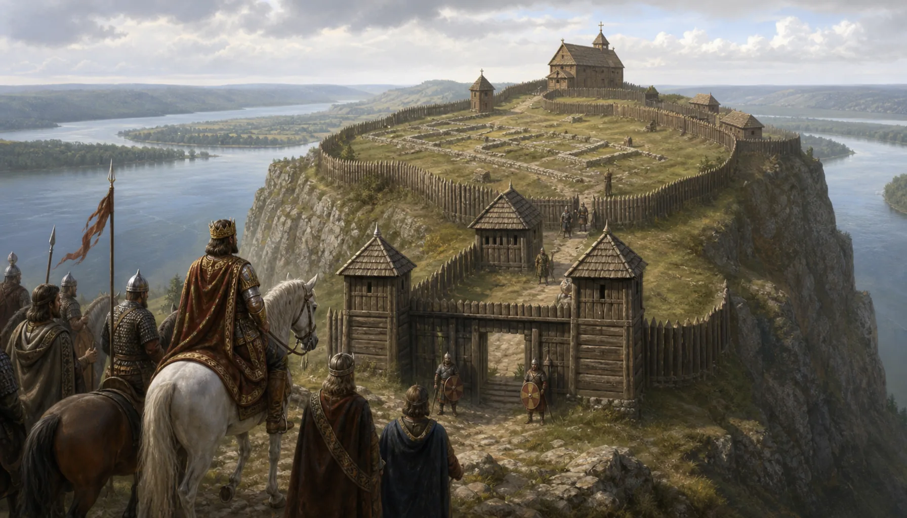 Dowina, and a king at the gates