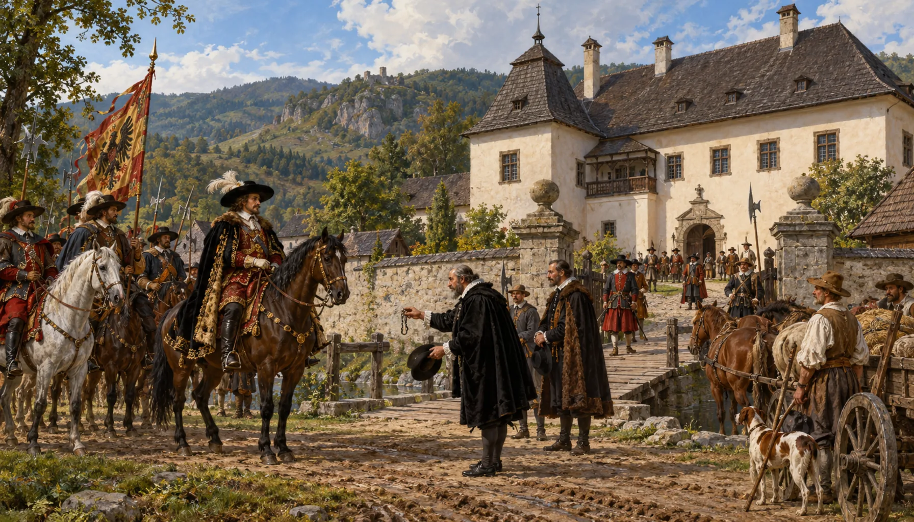 The Andrássys take the manor