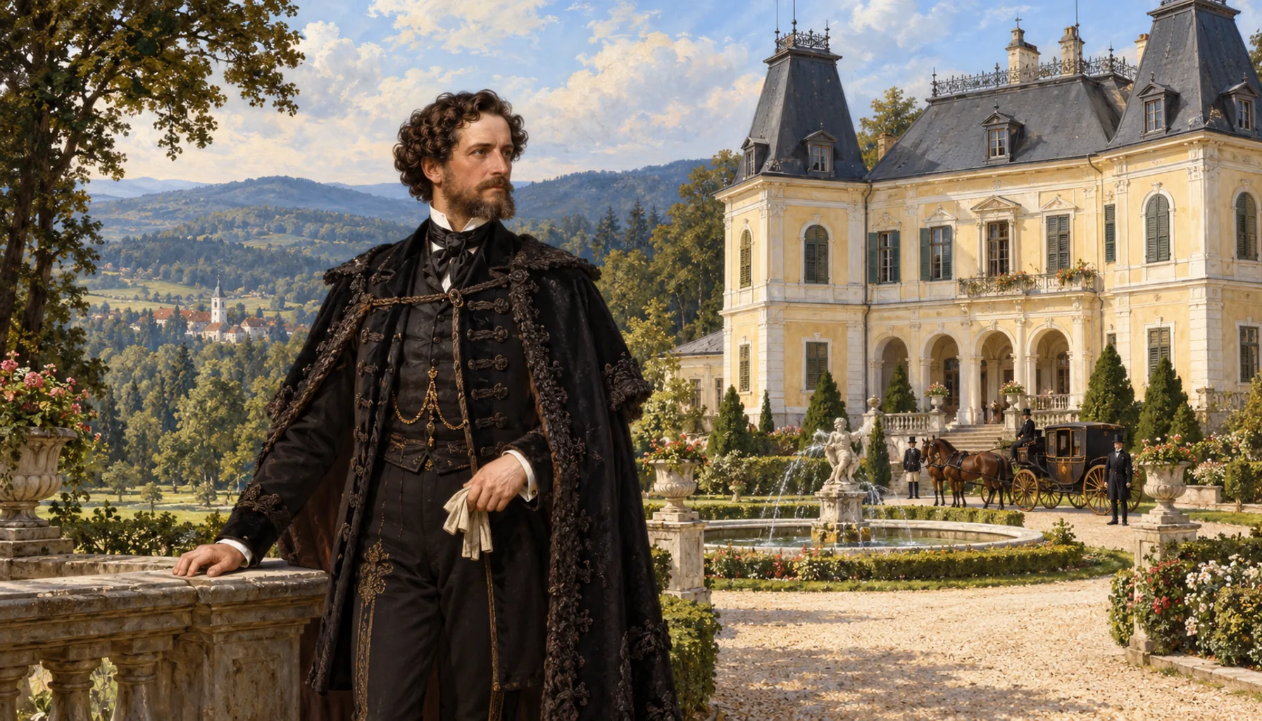 A foreign minister from this valley, and the house his brother rebuilt