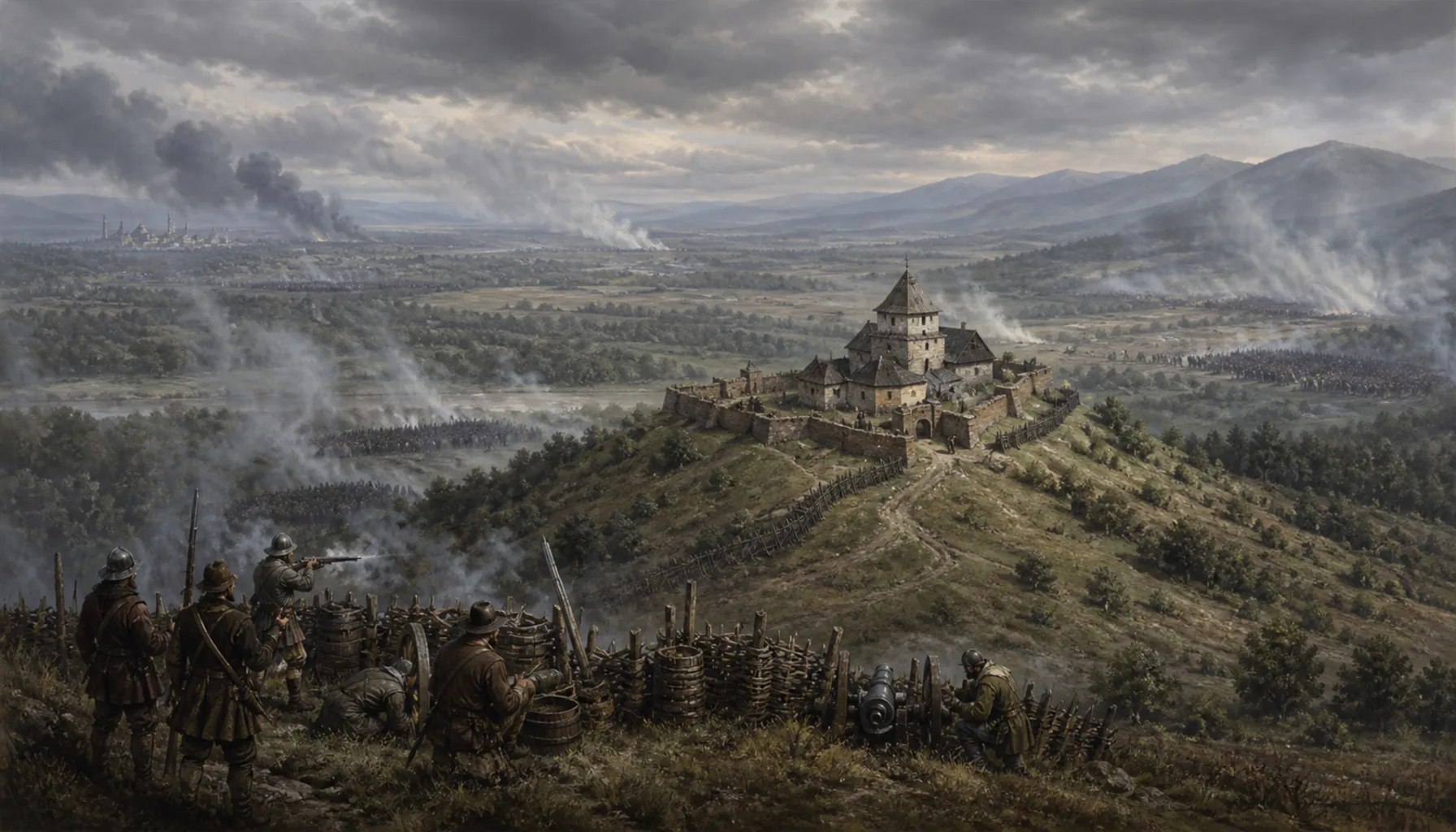 A small castle in a big war