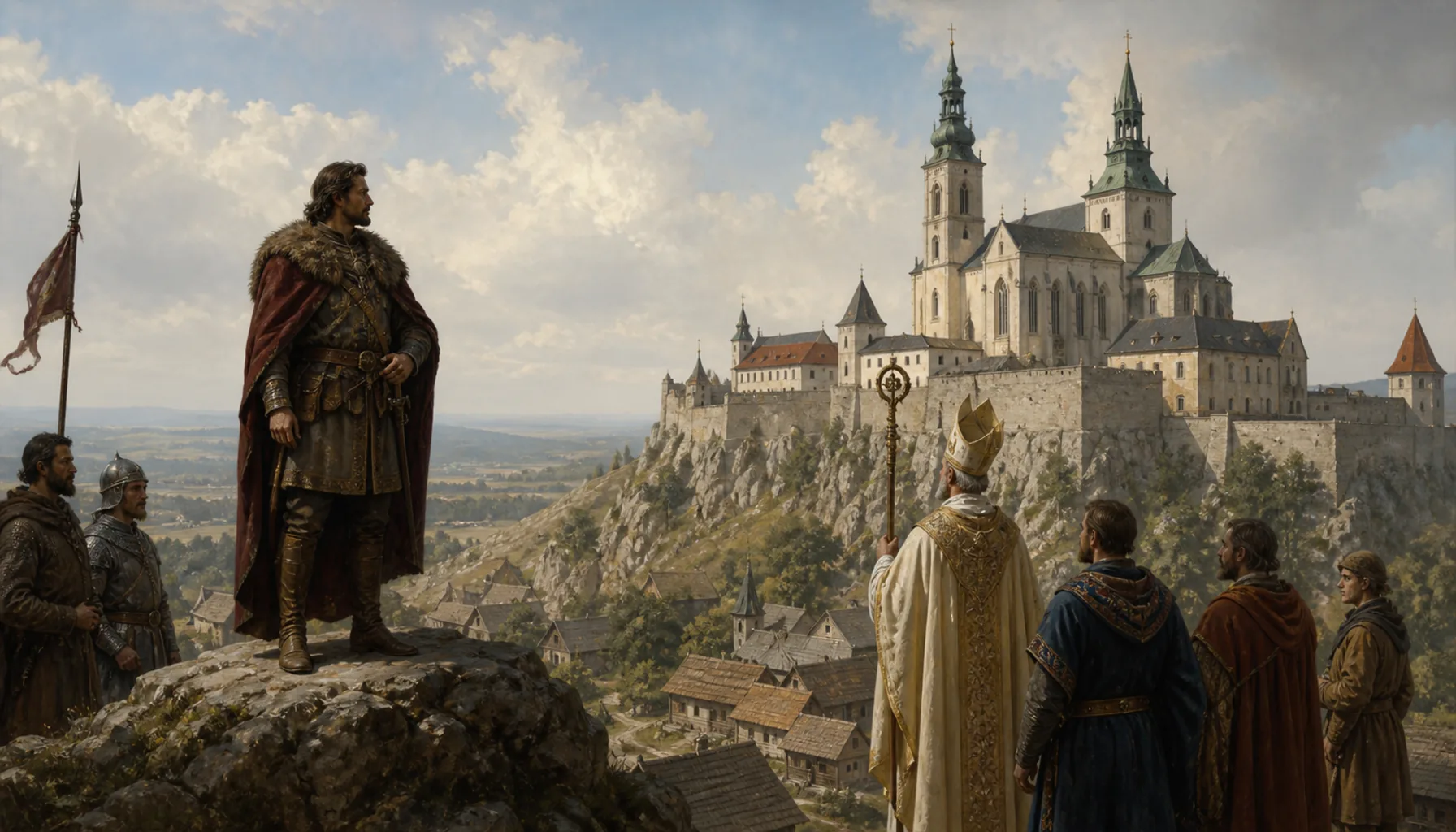 Matúš Čák, and the cathedral of 1355