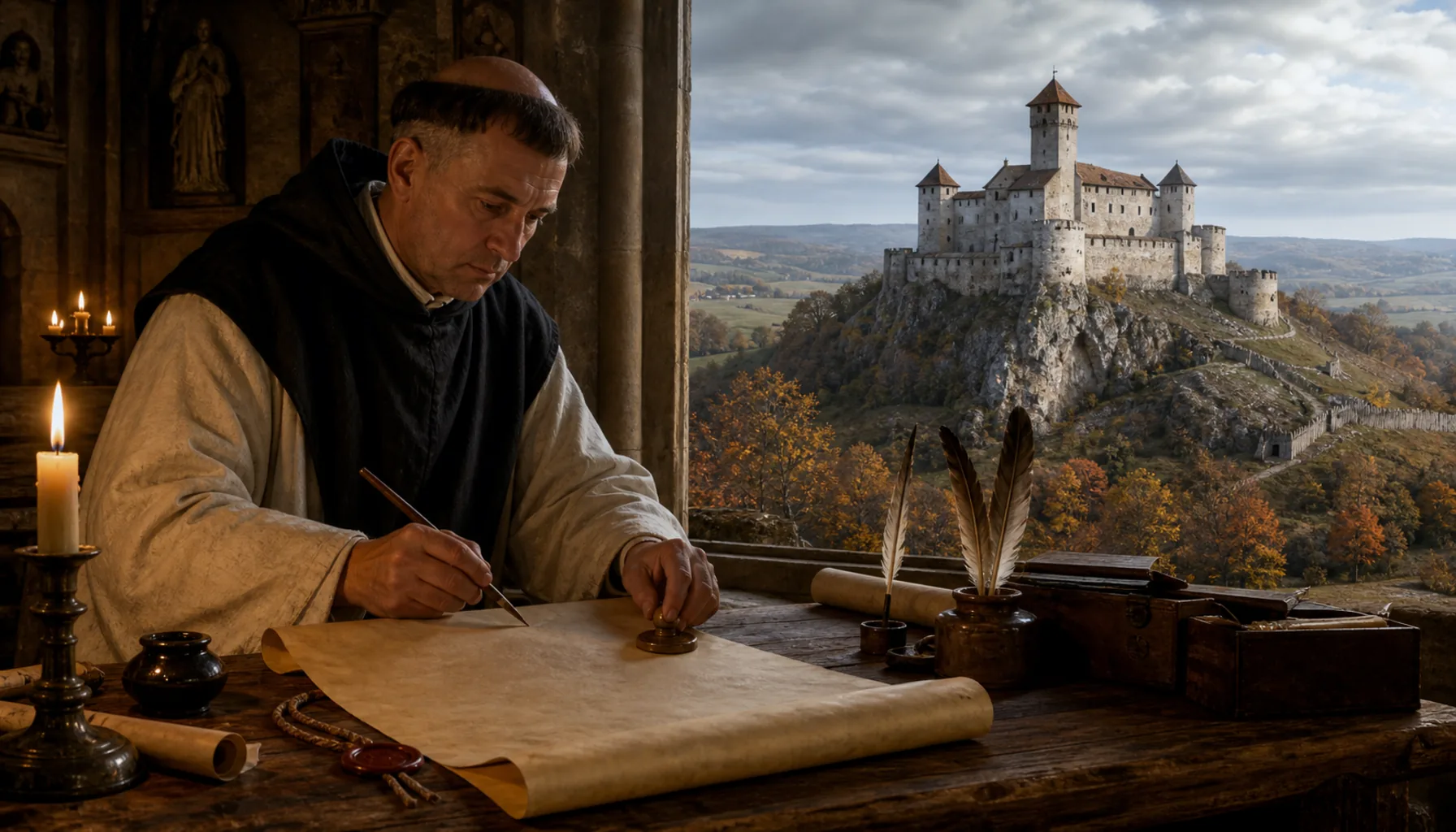 First written down on 16 November 1244