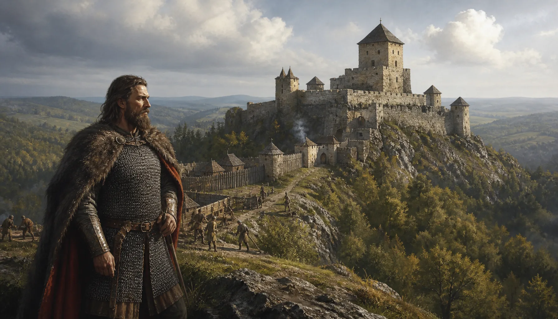 The castle, the warlord and a new surname