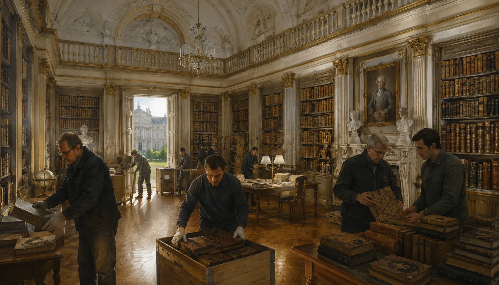 The books return