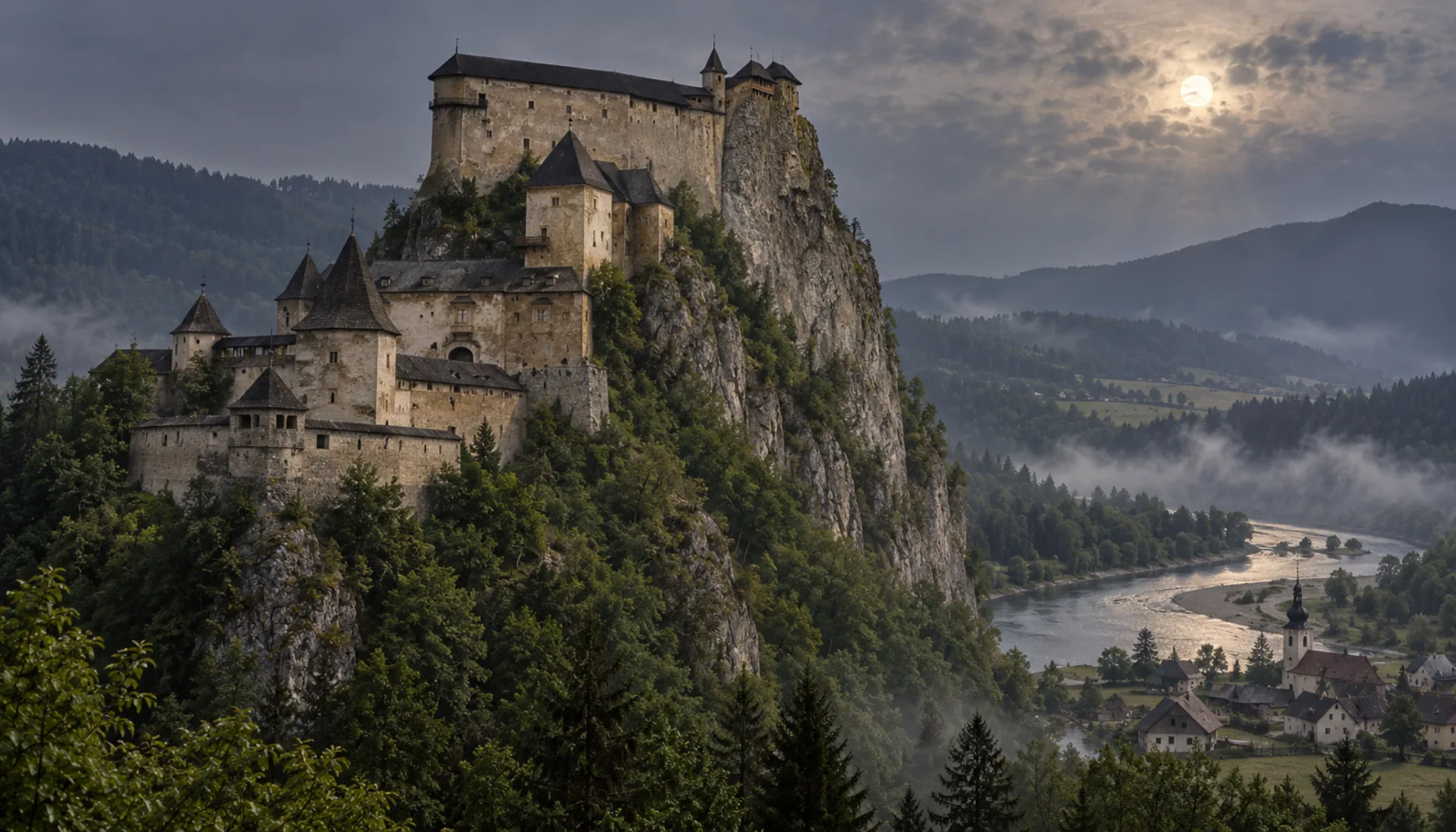 The castle plays Count Orlok