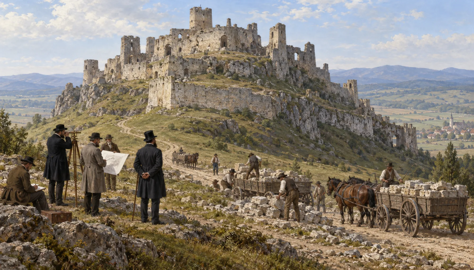 A ruin worth studying, and worth carting away