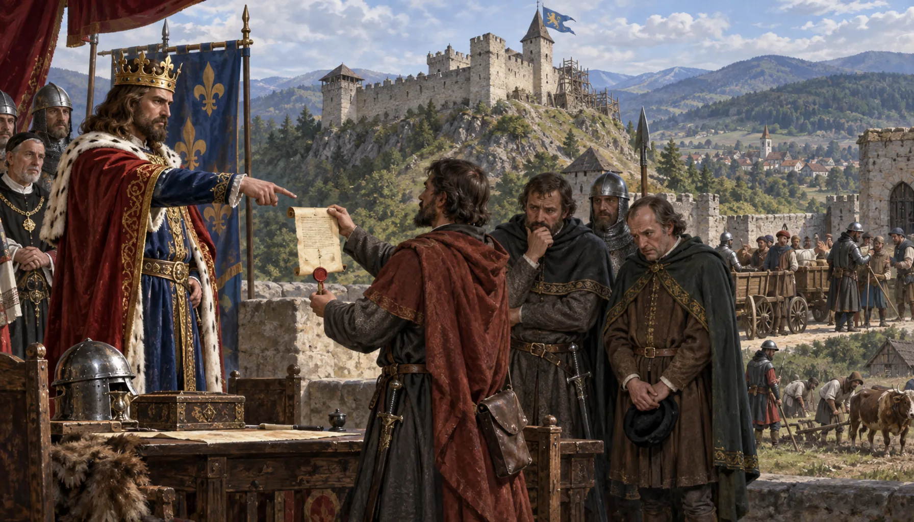 First on parchment — as a nuisance