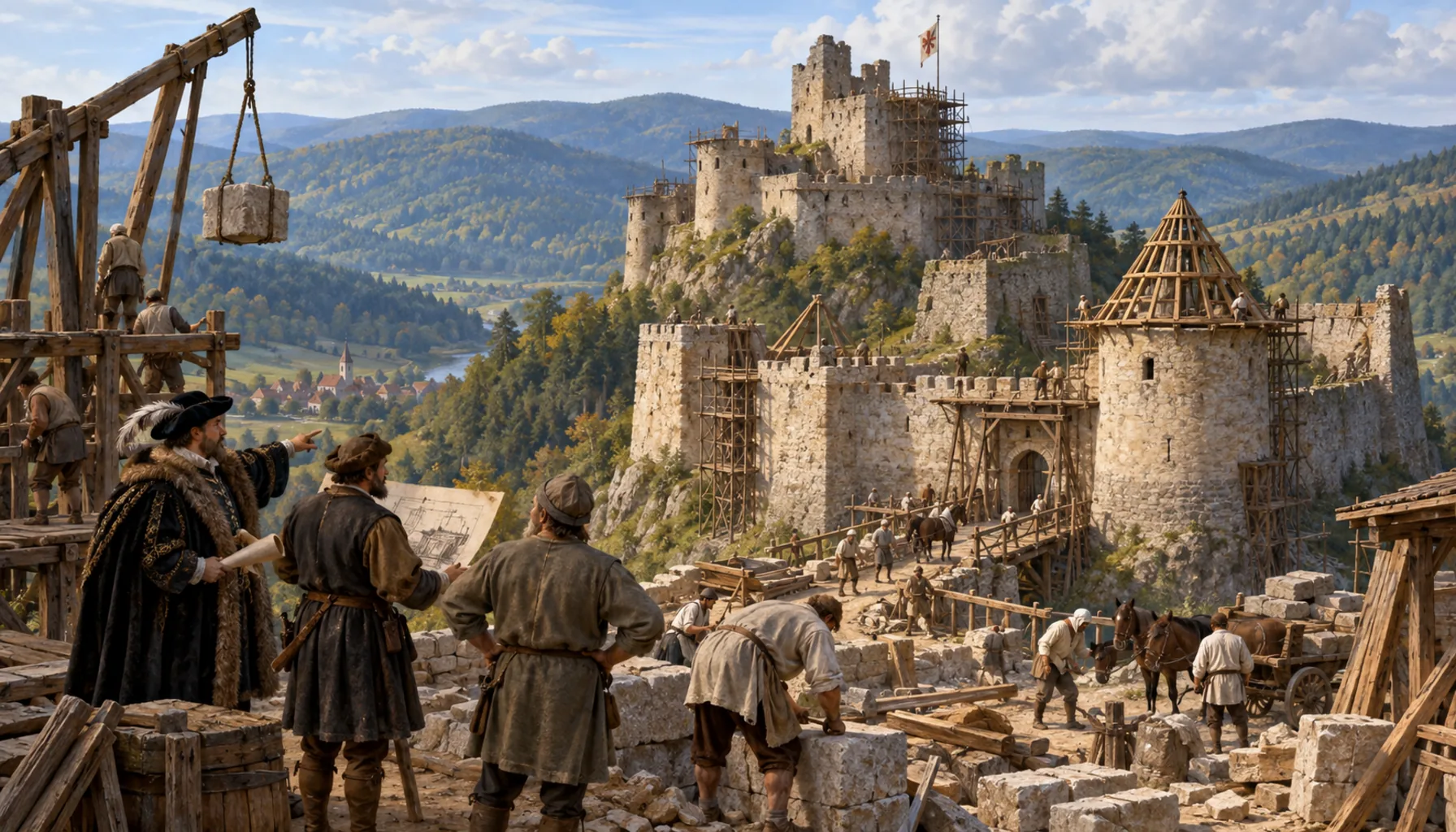 Rebuilt against Turks who never came