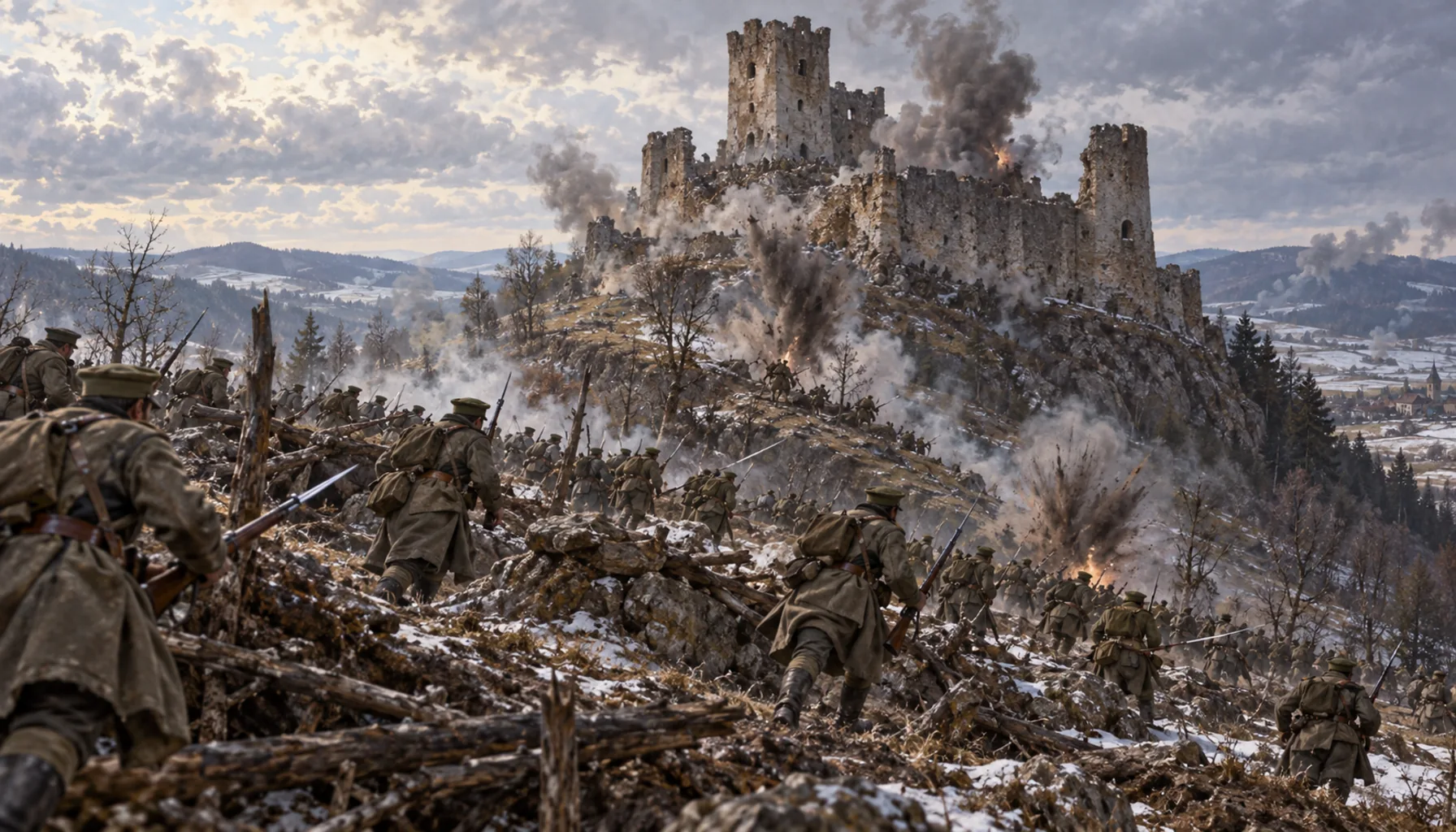 Three days that broke the castle