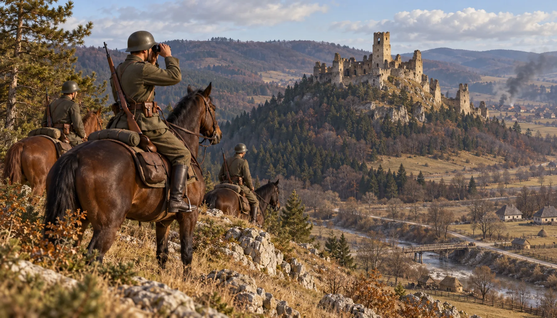 Cavalry on the border