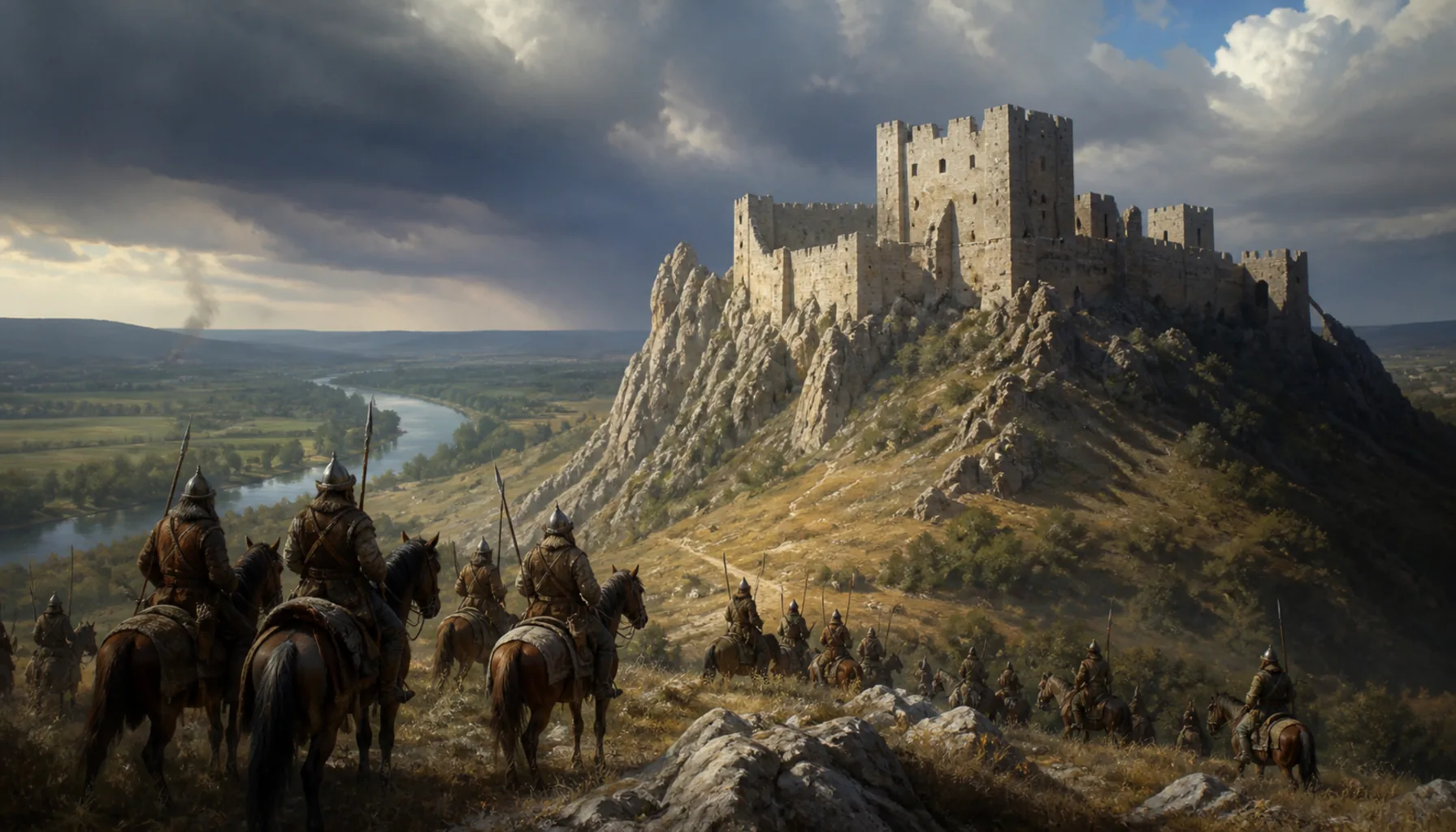 What the Mongols did not do here