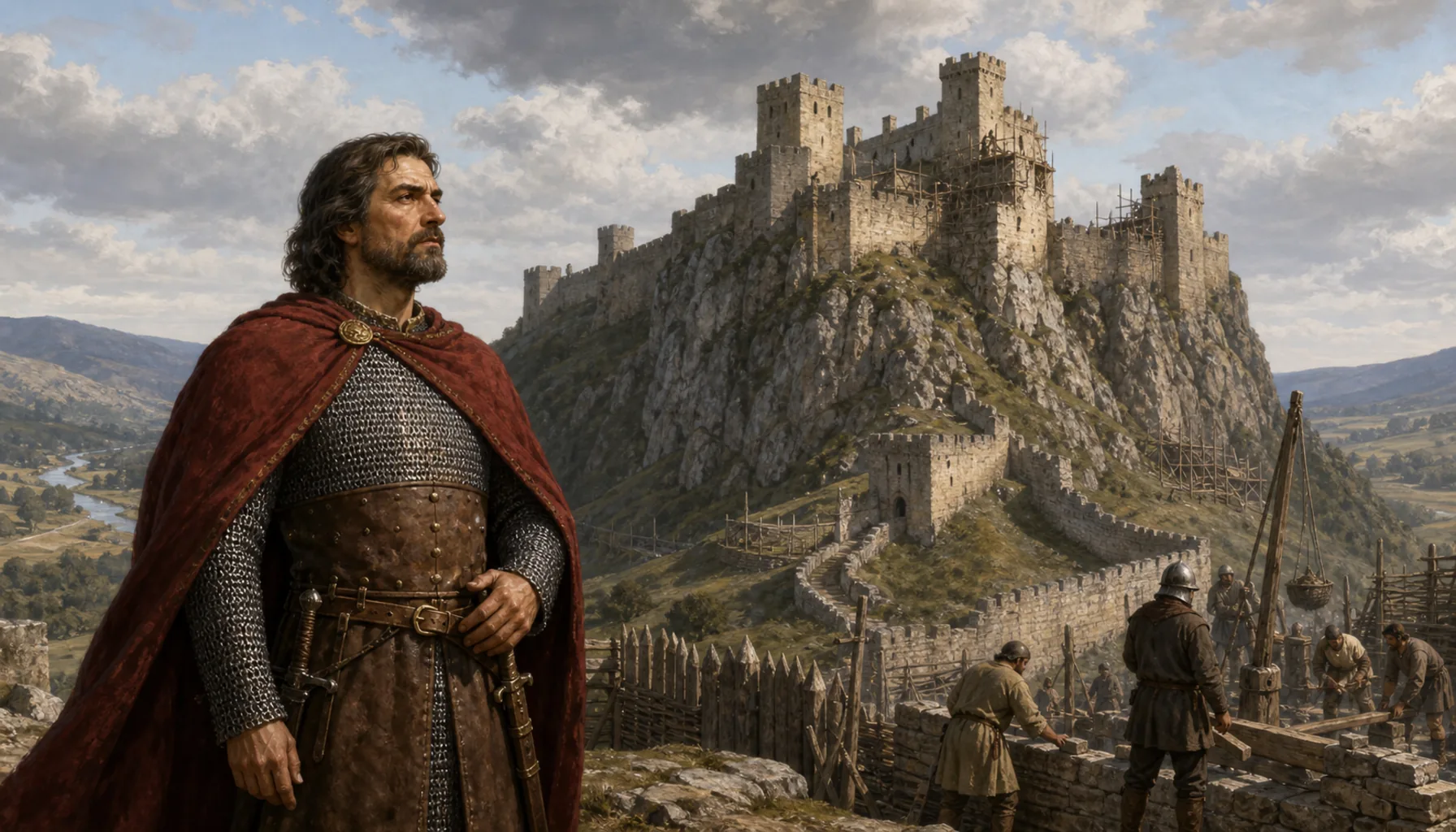 Matúš Čák, and then a king's gift