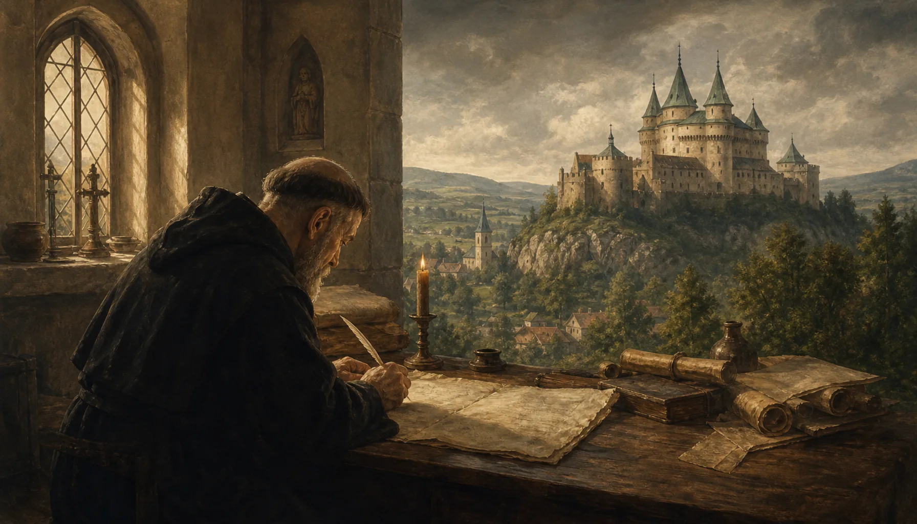 Named in a monastery's paperwork
