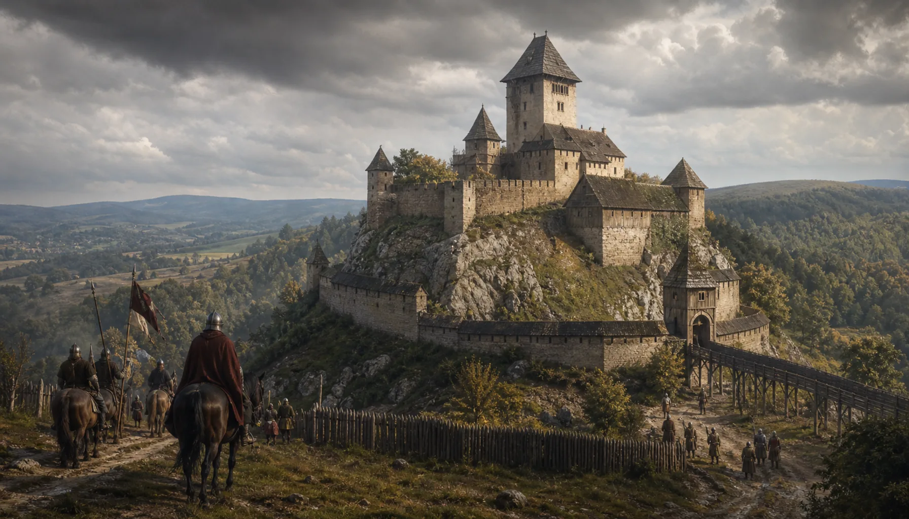 Matúš Čák's castle, then everybody's