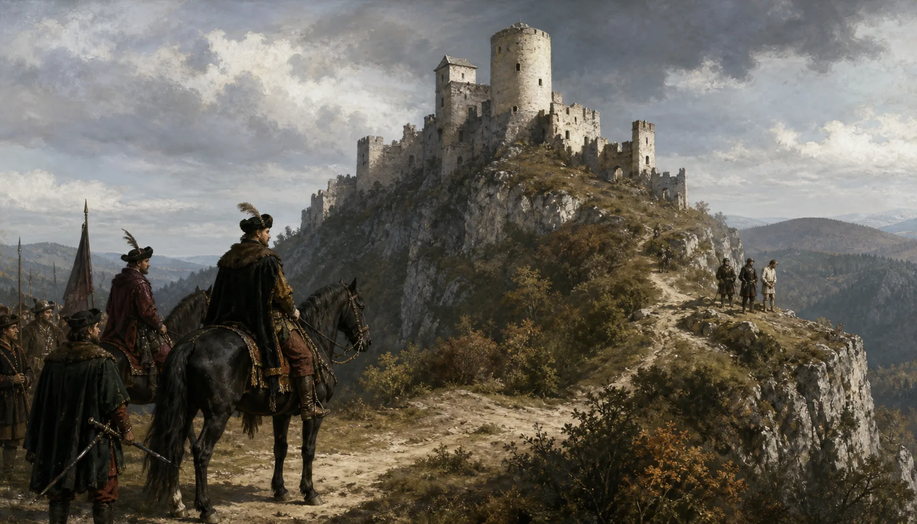 The Nádasdys, and the prisoner on the ridge