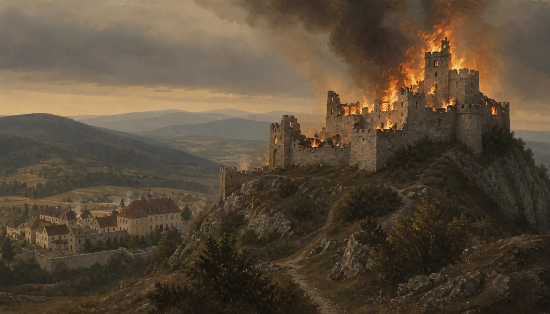 The fire, and two hundred years of quiet