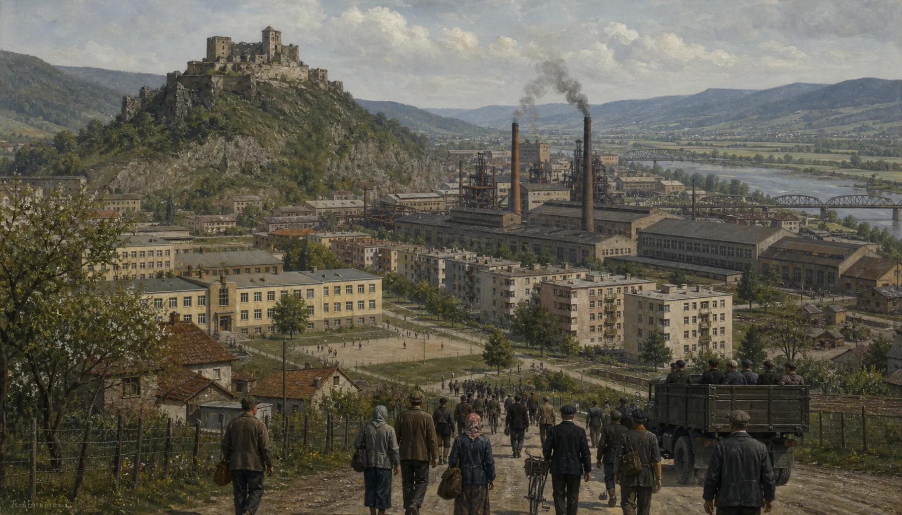 A company town