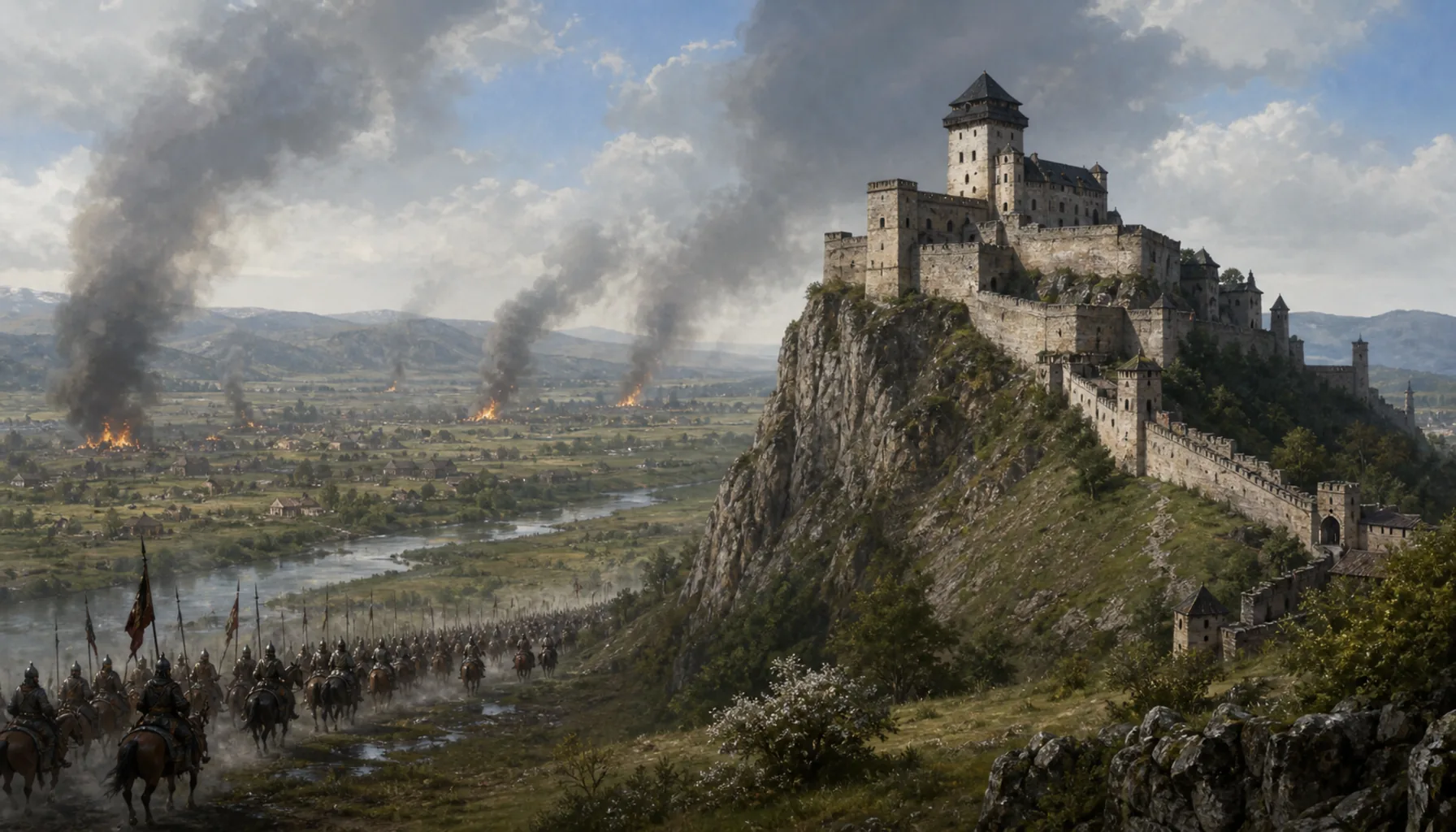 1241, and why Trenčín is the exception