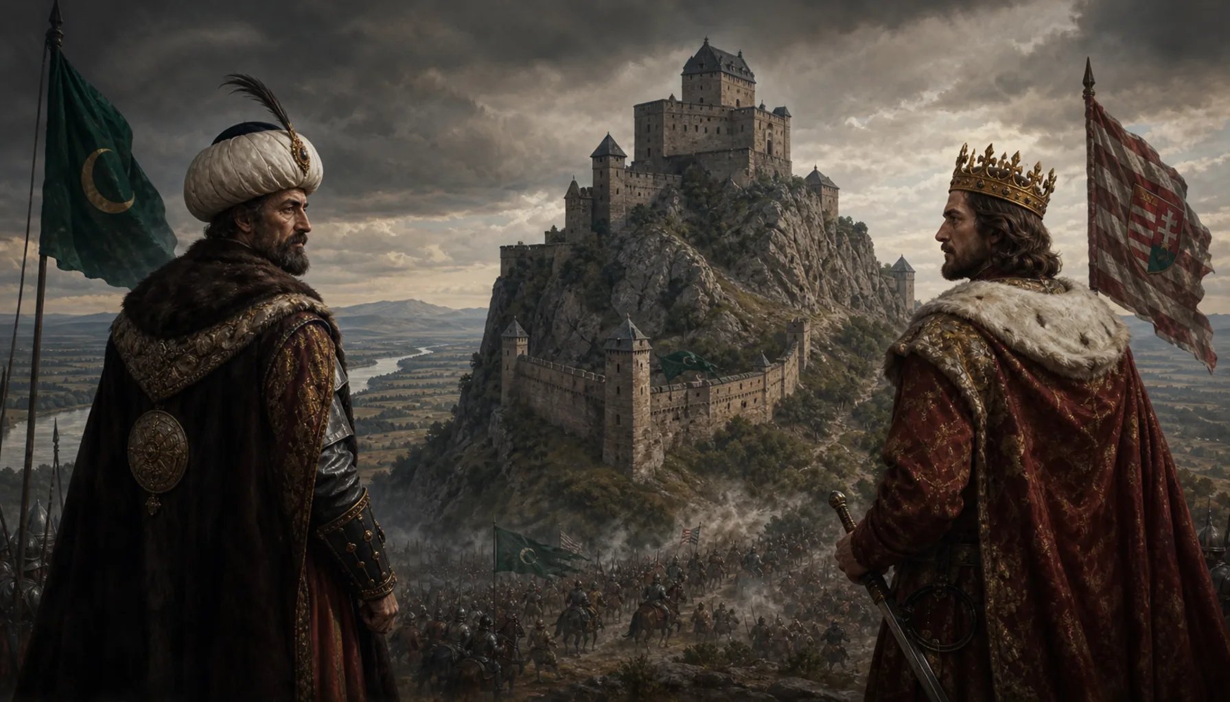 Two kings, and the castle changes sides