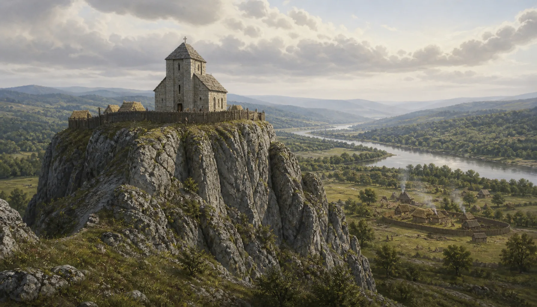 A church on the summit