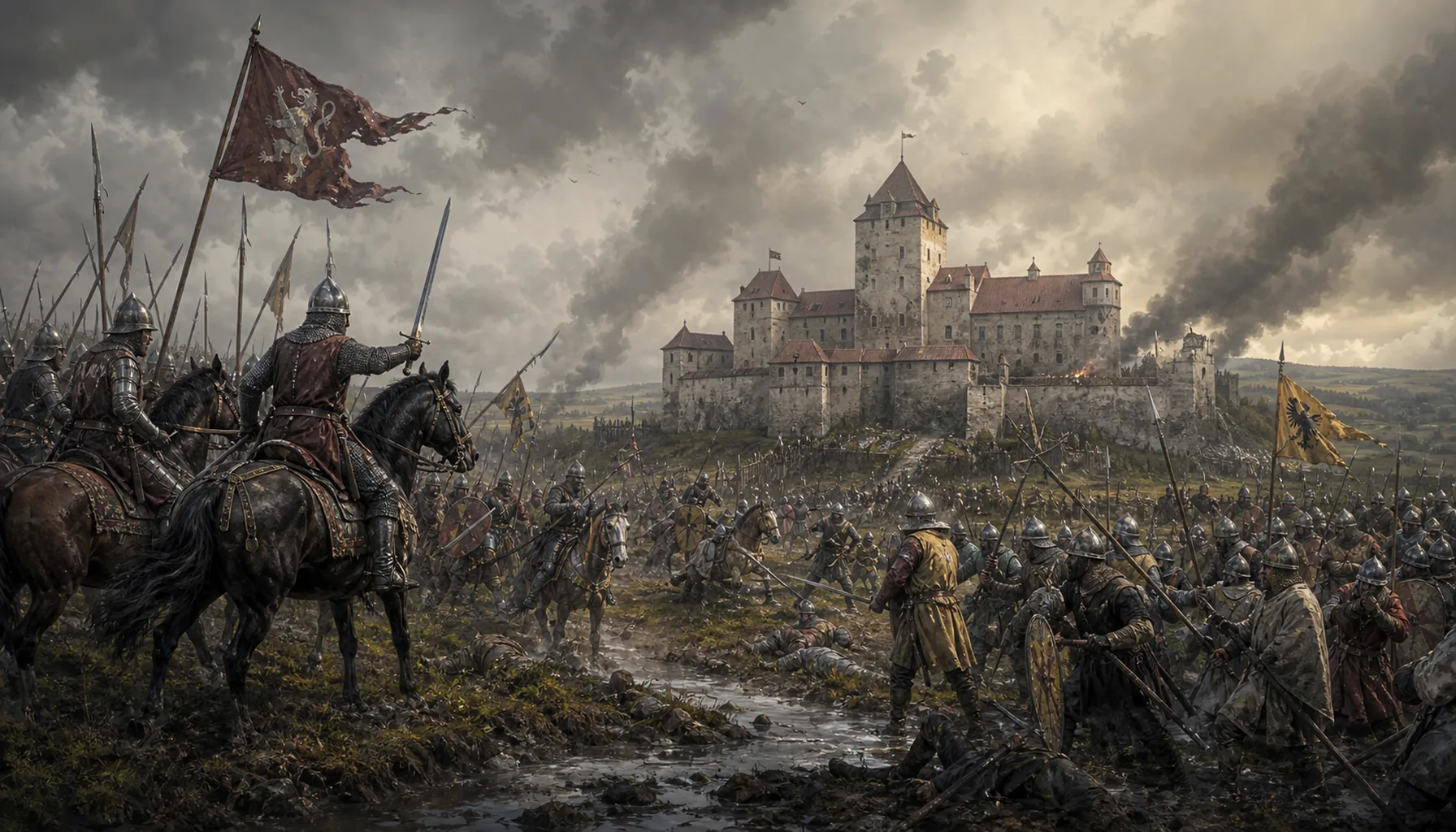 Fought over in a kingdom that had come apart