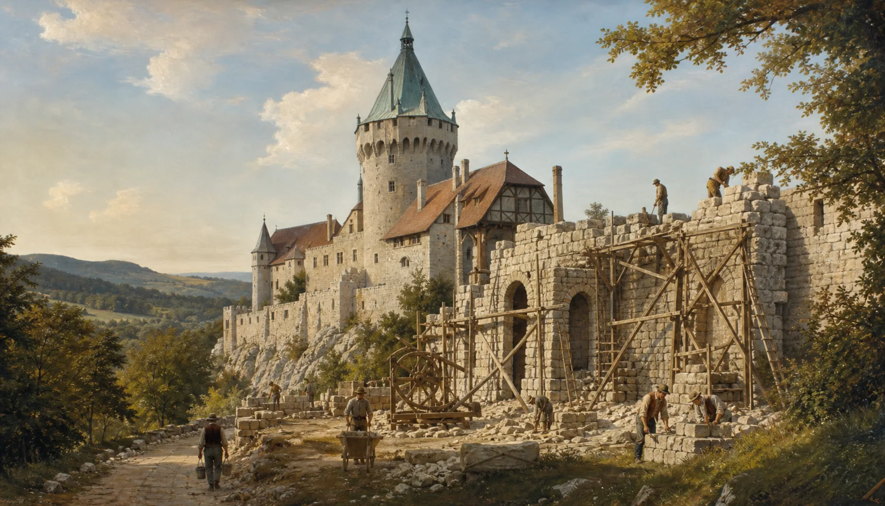 The century that liked castles