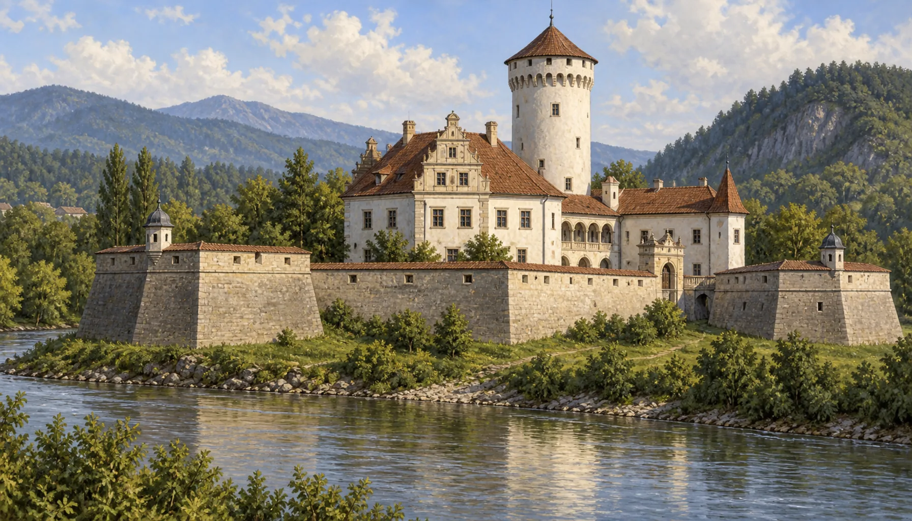 Renaissance walls against a danger that never arrived