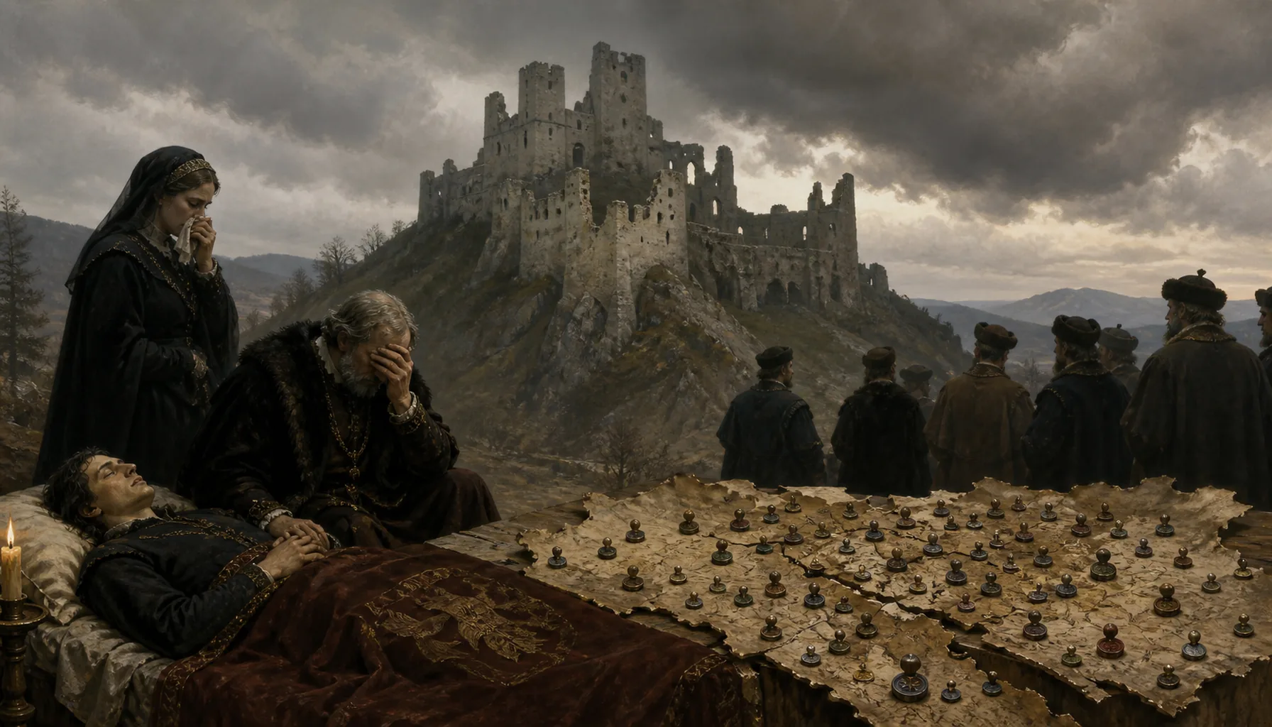 The sons run out, and the castle gets fifty owners