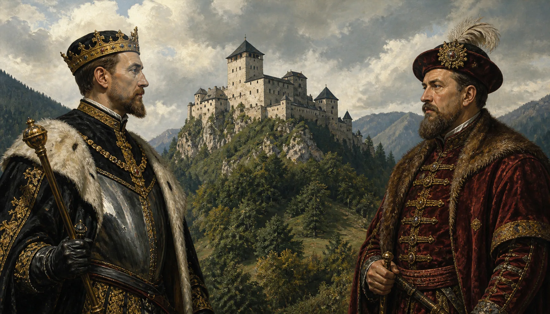 Two kings, one castle