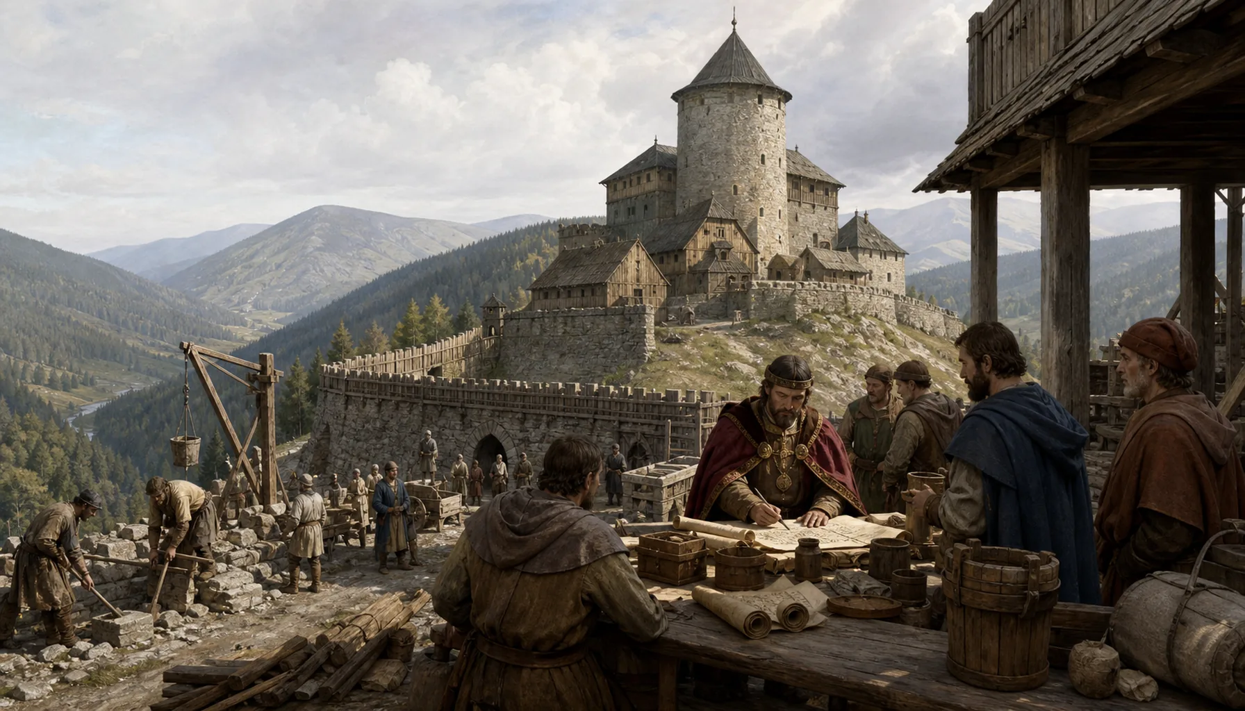 The castle that turned into an office