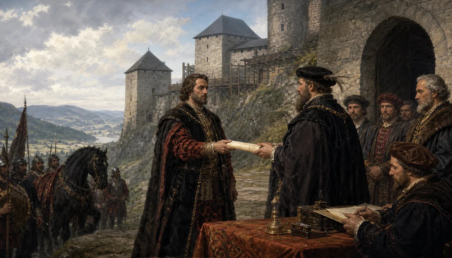 The Révays, hereditary heads of the county