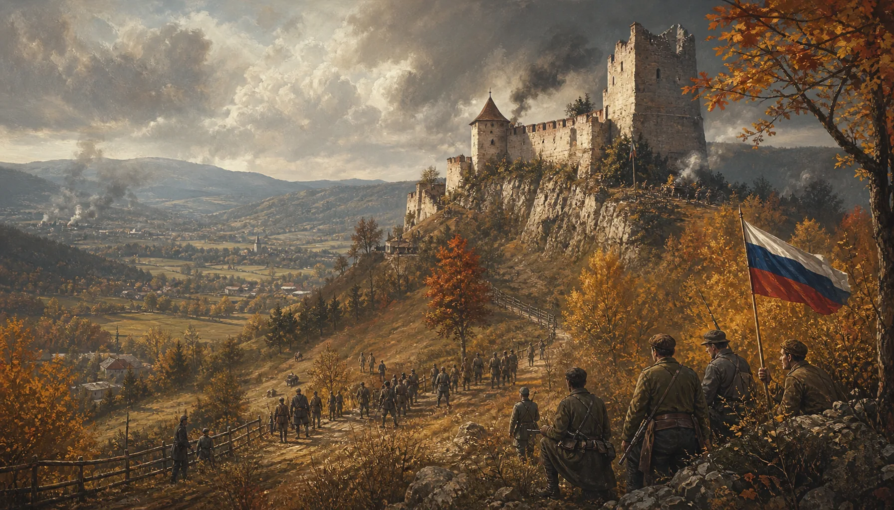 Six hundred years, ended in one autumn