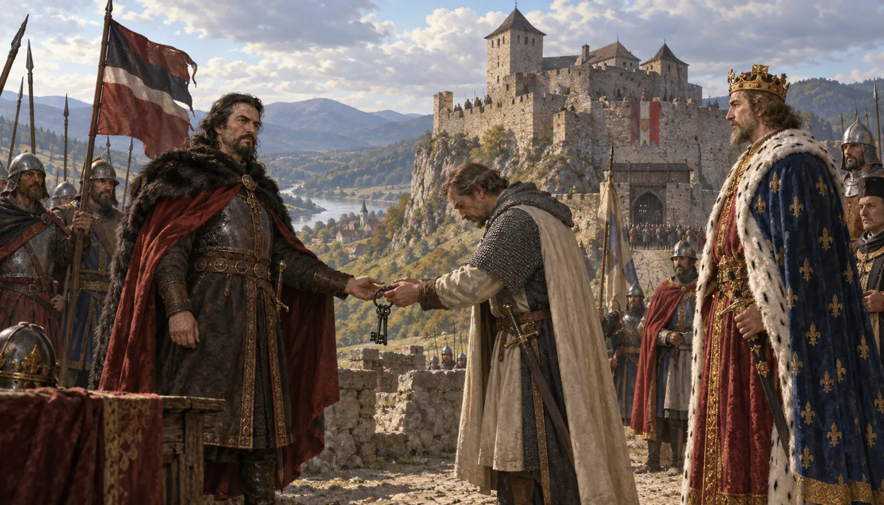 An oligarch, then a county officer, then the king