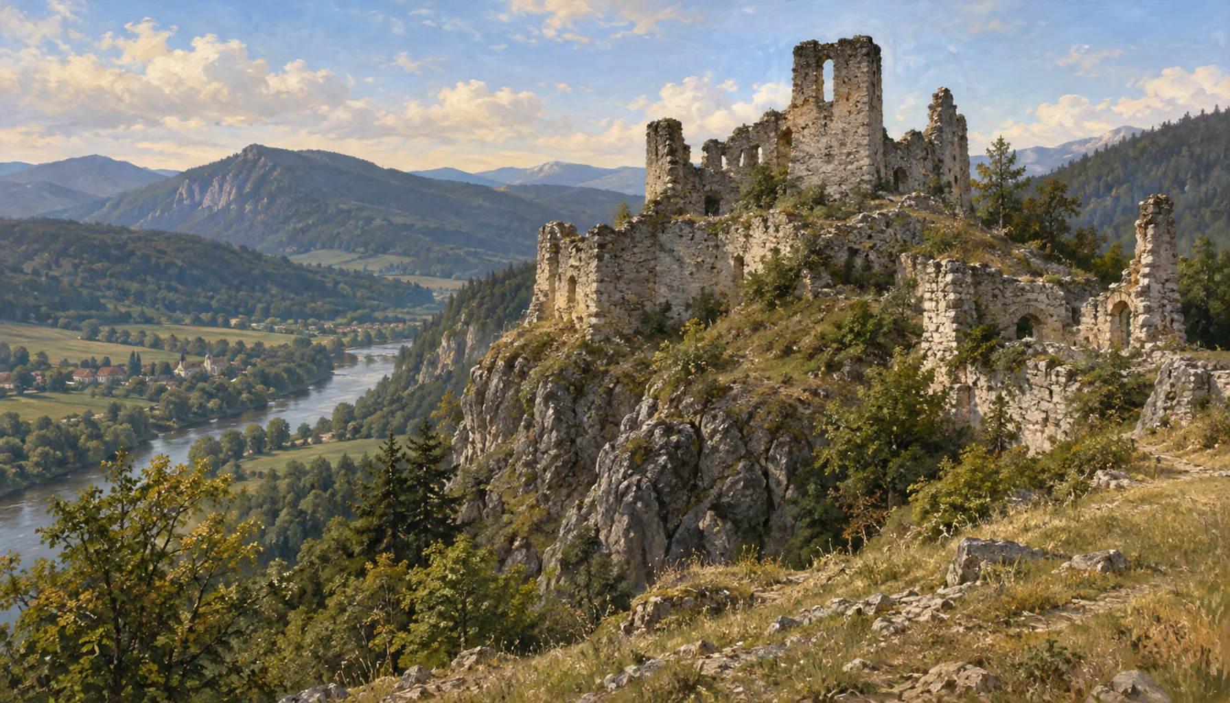 A real ruin, rescued slowly