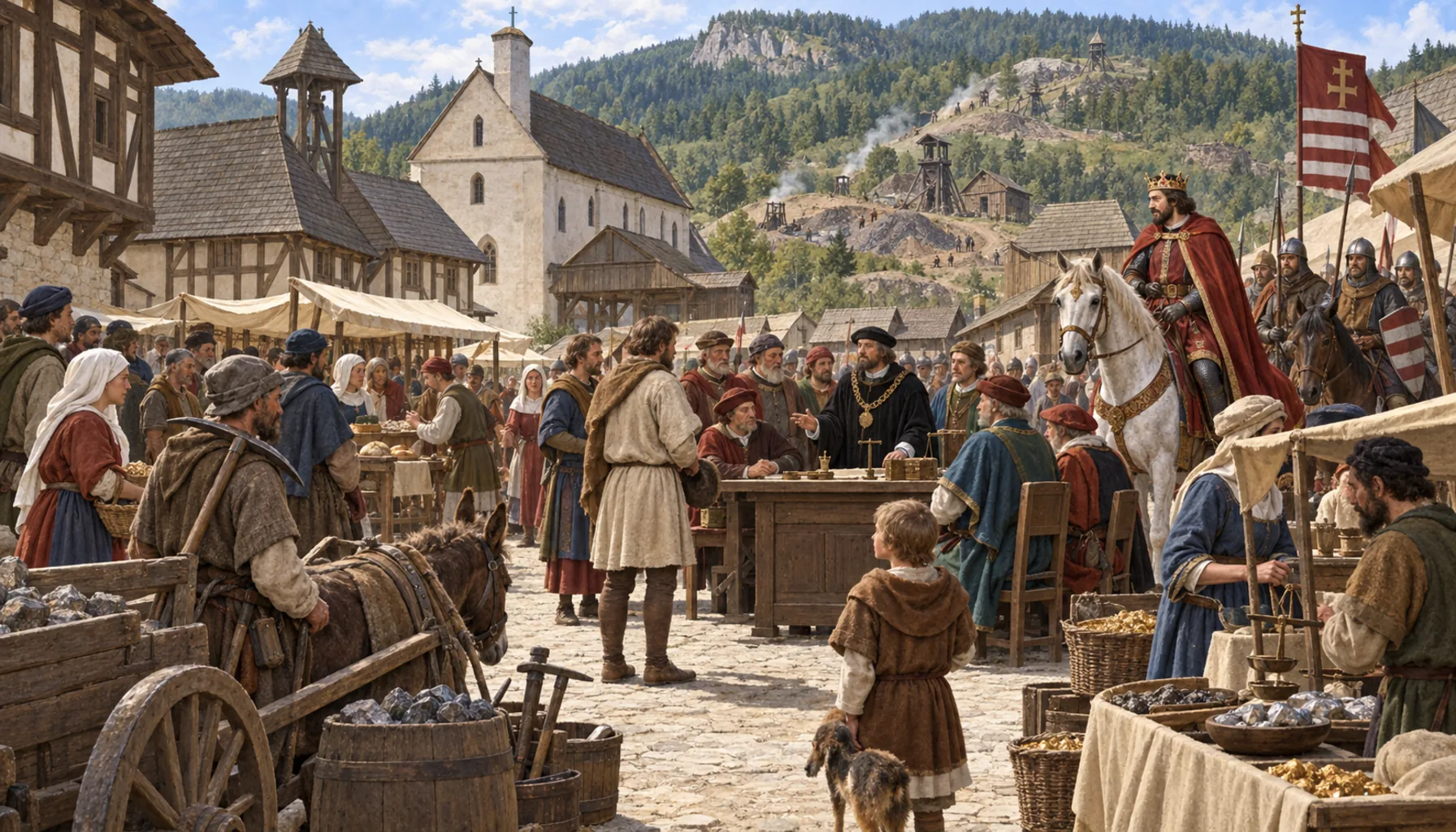 A free royal town with three names